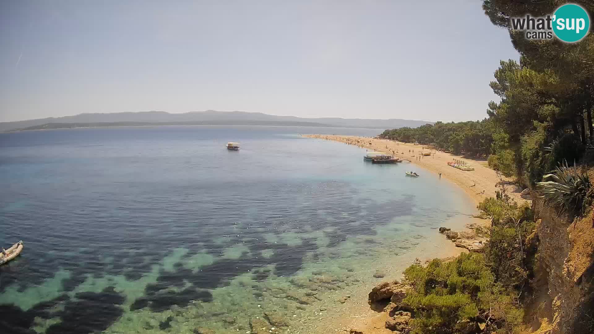 Webcam Bol Zlatni Rat – Live View from Brač Island