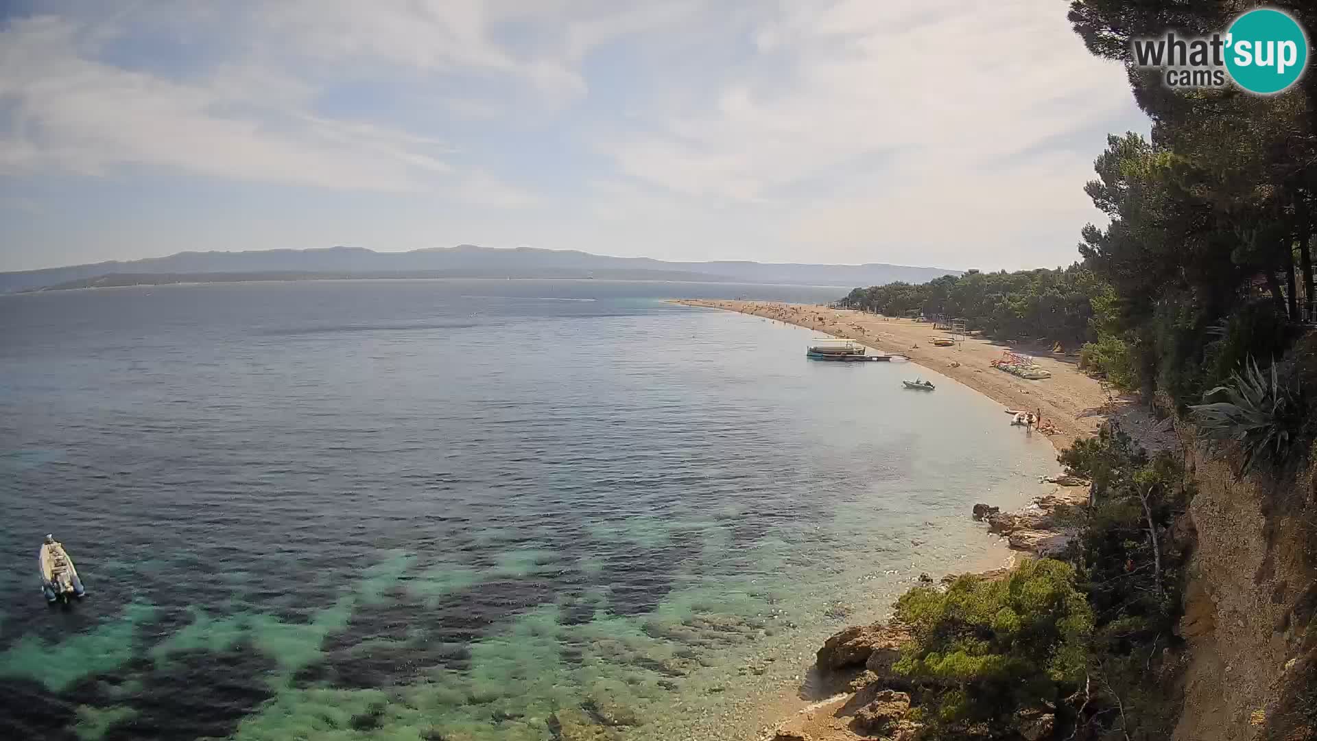 Webcam Bol Zlatni Rat – Diretta dalla spiaggia più famosa di Brač