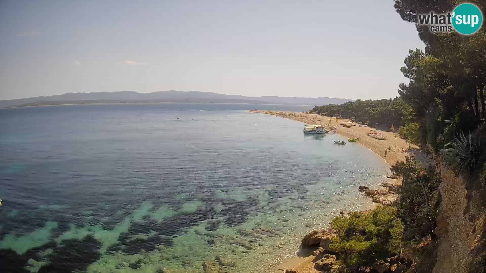 Webcam Bol Zlatni Rat – Live View from Brač Island