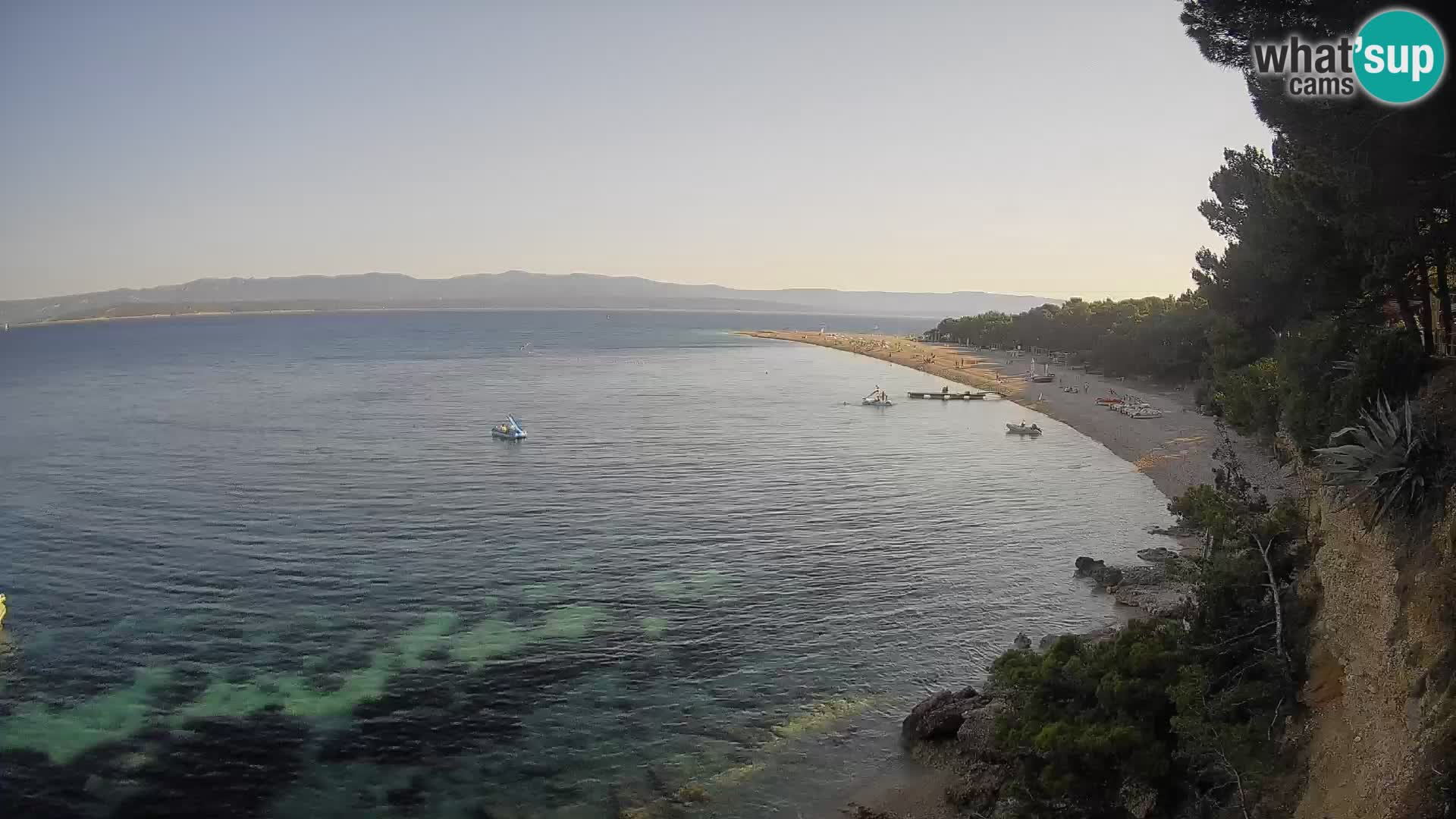 Webcam Bol Zlatni Rat – Vue en direct depuis l’île de Brač