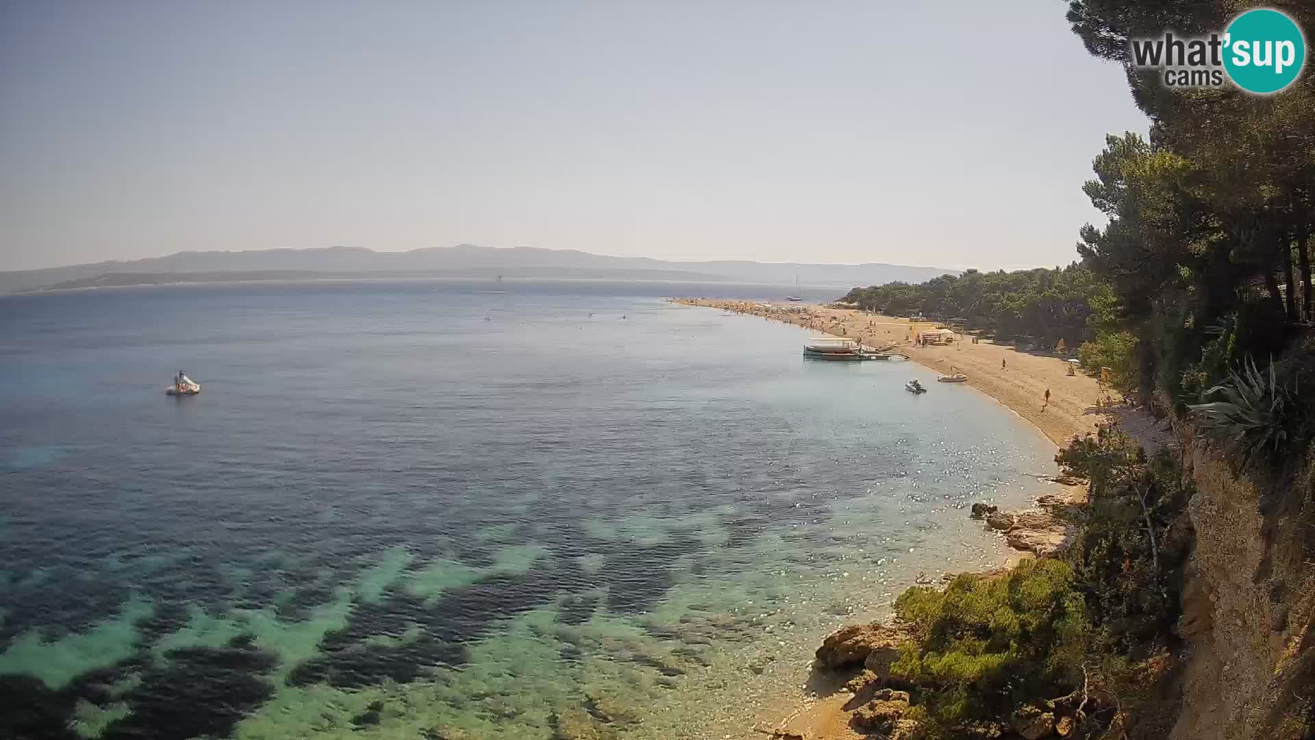Webcam Bol Zlatni Rat – Live View from Brač Island