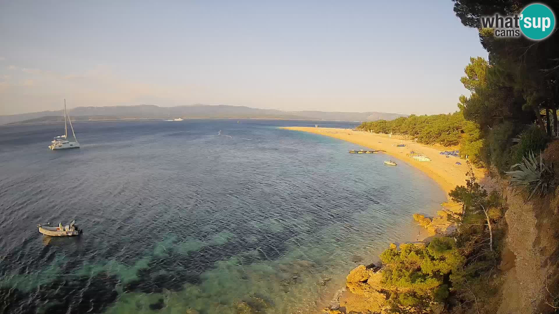 Webcam Bol Zlatni Rat – Vue en direct depuis l’île de Brač