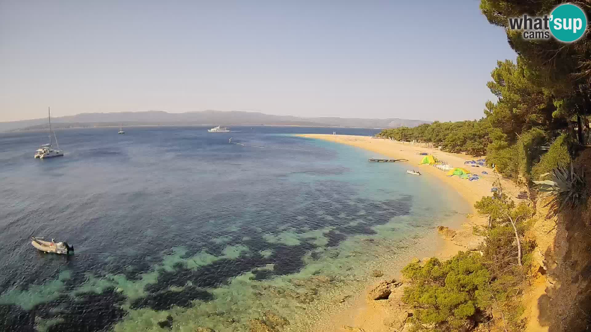 Webcam Bol Zlatni Rat – Live View from Brač Island