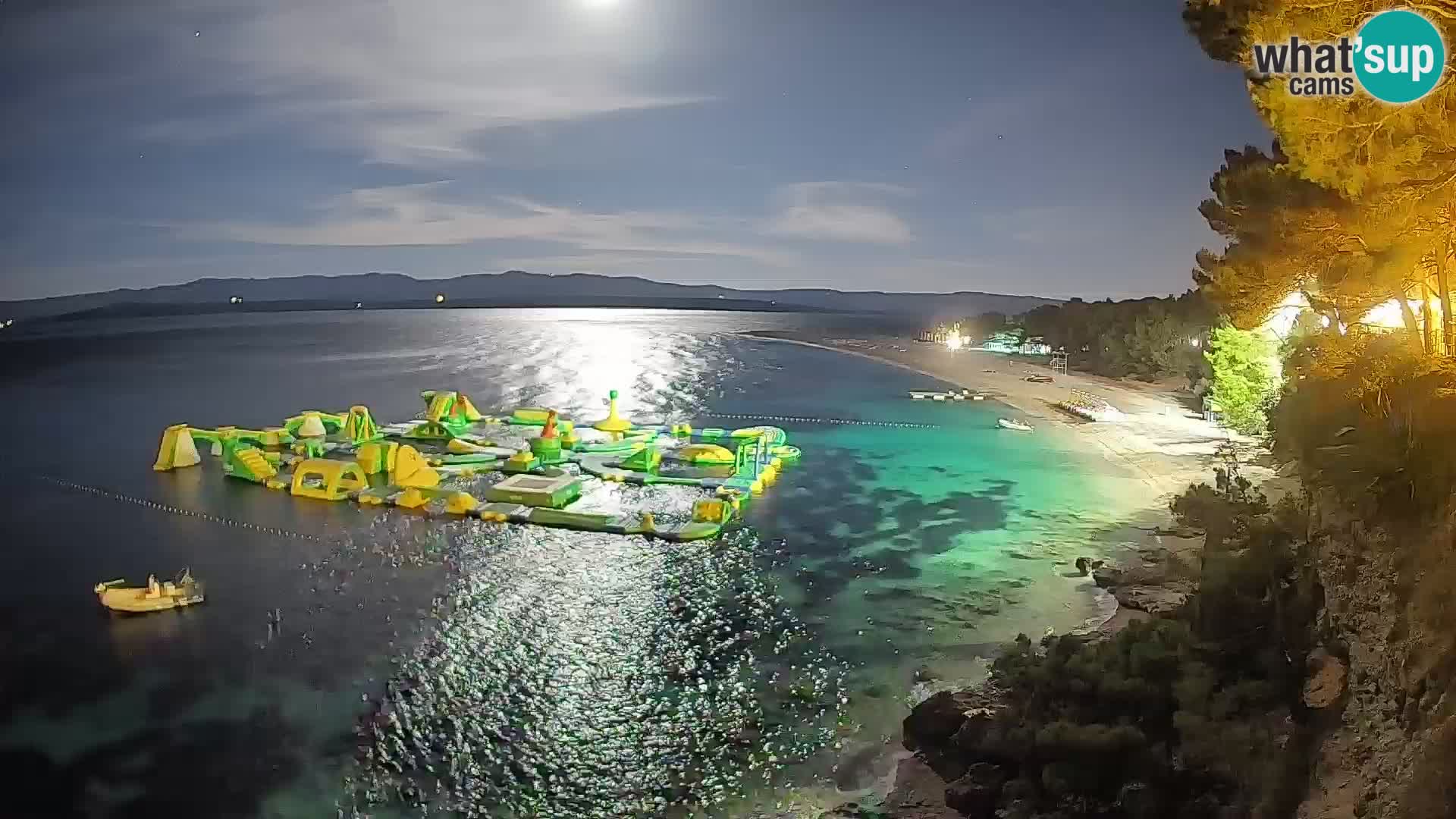 Webcam Bol Zlatni Rat – Vista en vivo desde la isla de Brač