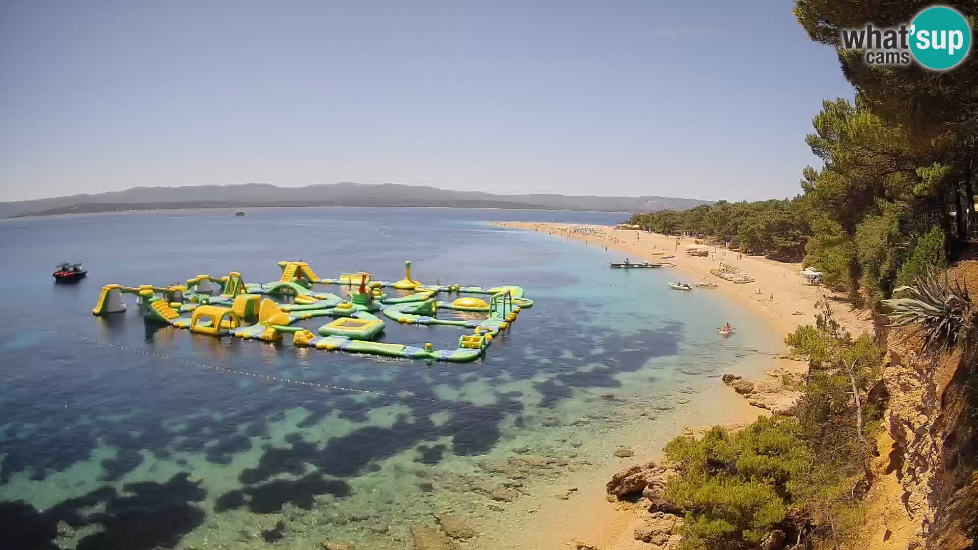 Webcam Bol Zlatni Rat – Vue en direct depuis l’île de Brač