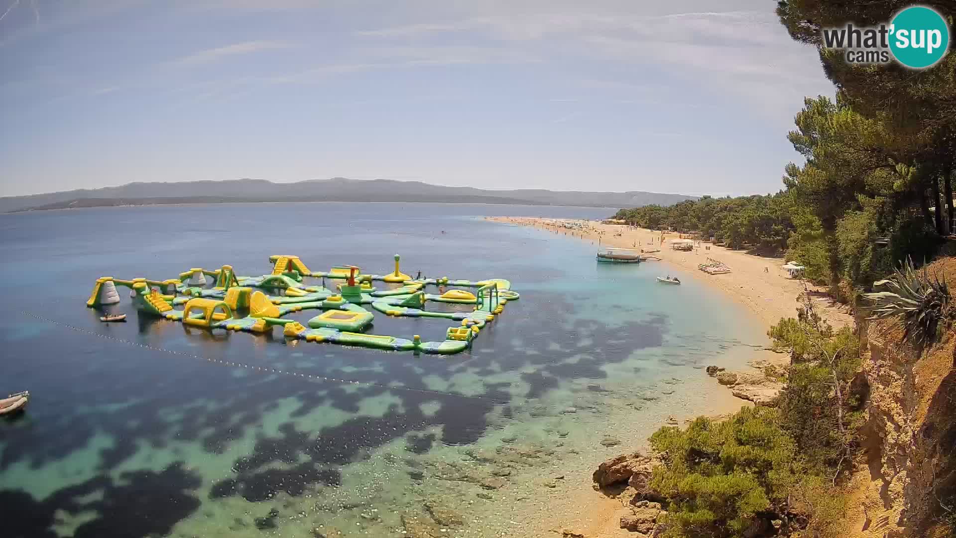 Webcam Bol Zlatni Rat – Vue en direct depuis l’île de Brač