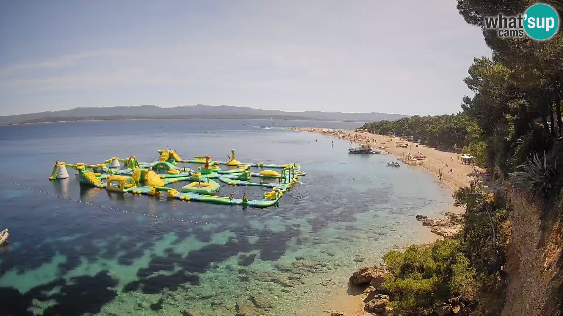 Webcam Bol Zlatni Rat – Live View from Brač Island