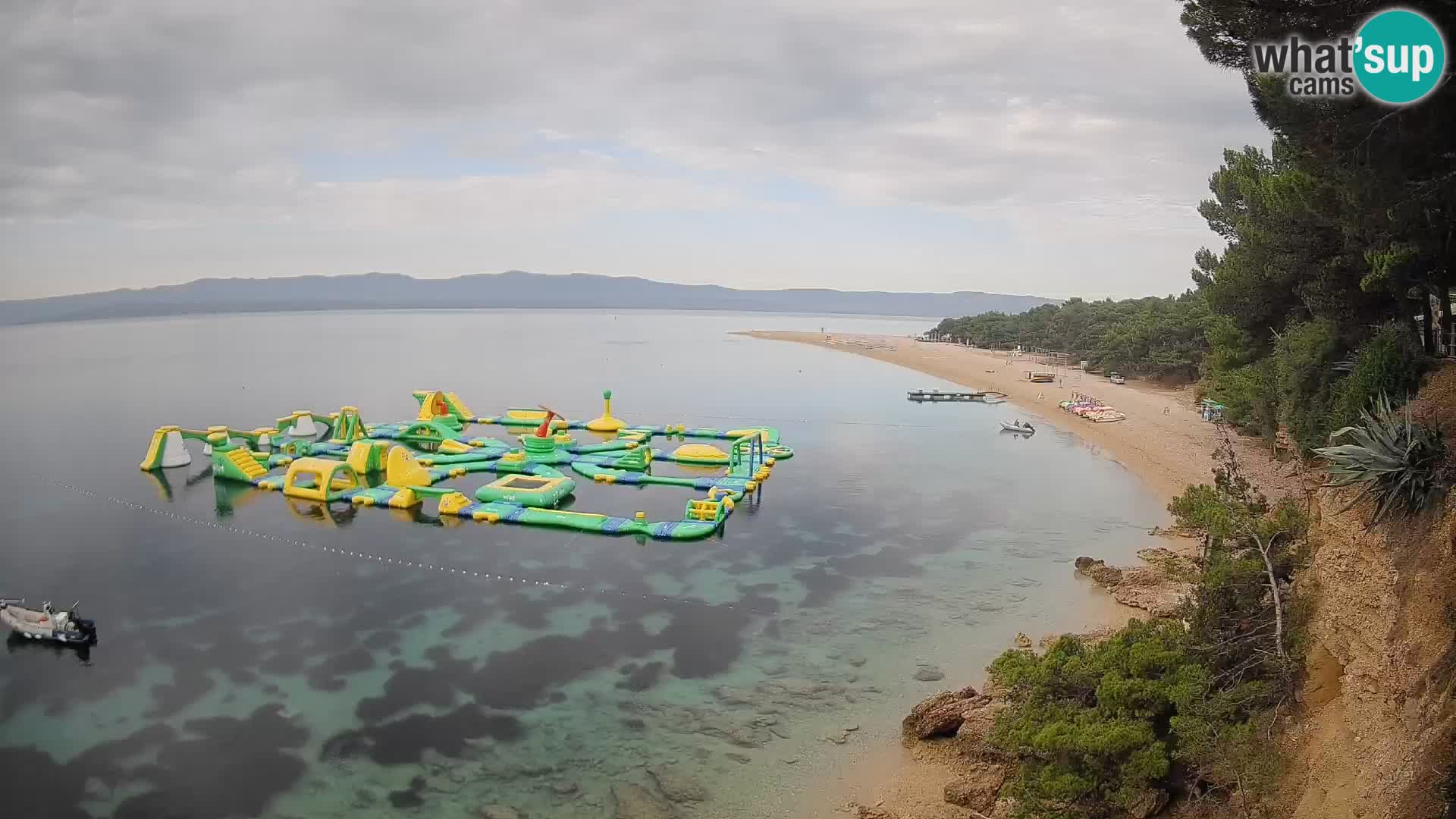 Web kamera Bol Zlatni Rat – Pogled uživo s otoka Brača