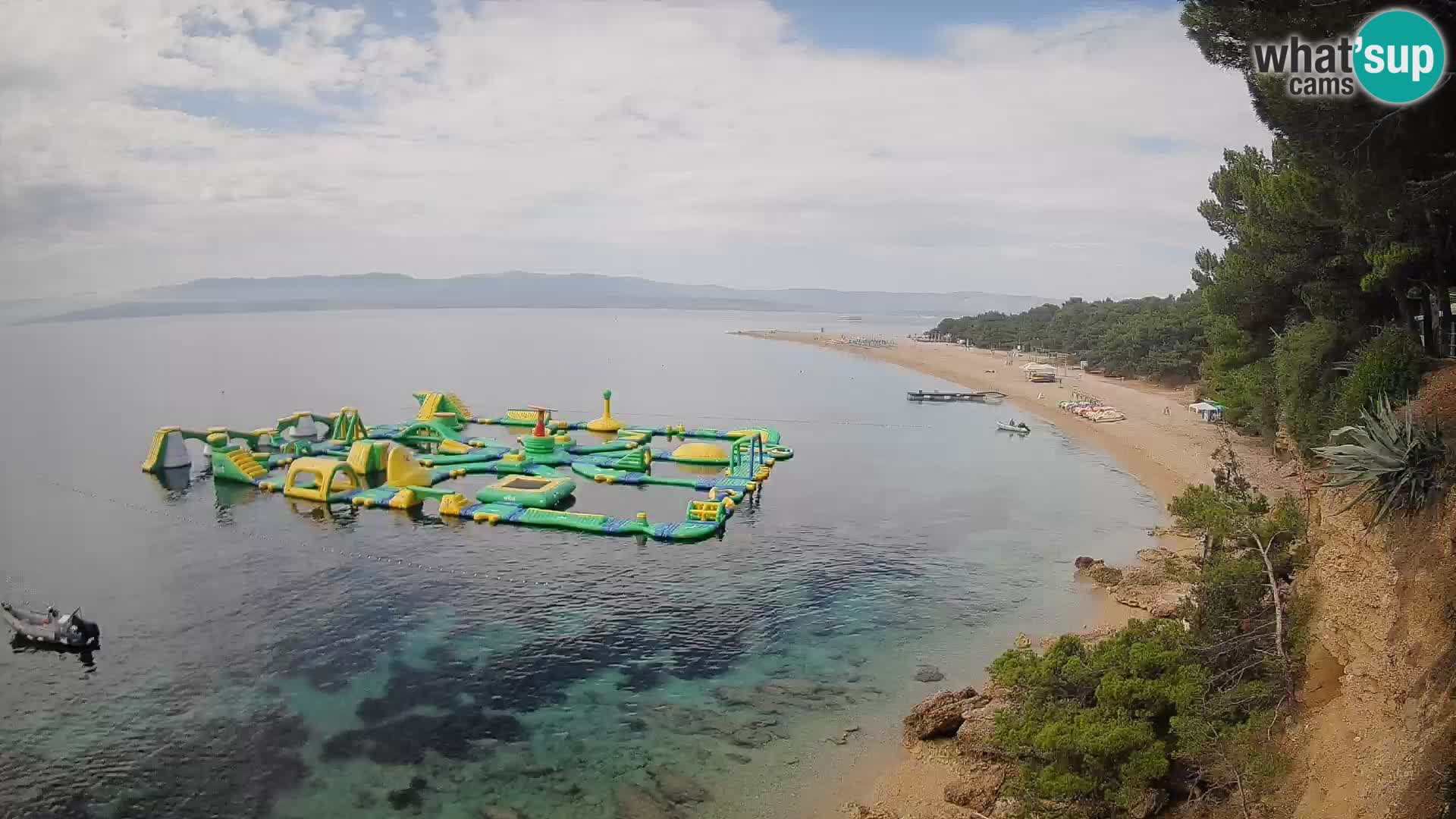 Webcam Zlatni Rat Bol – Liveblick vom berühmten Strand auf Brač
