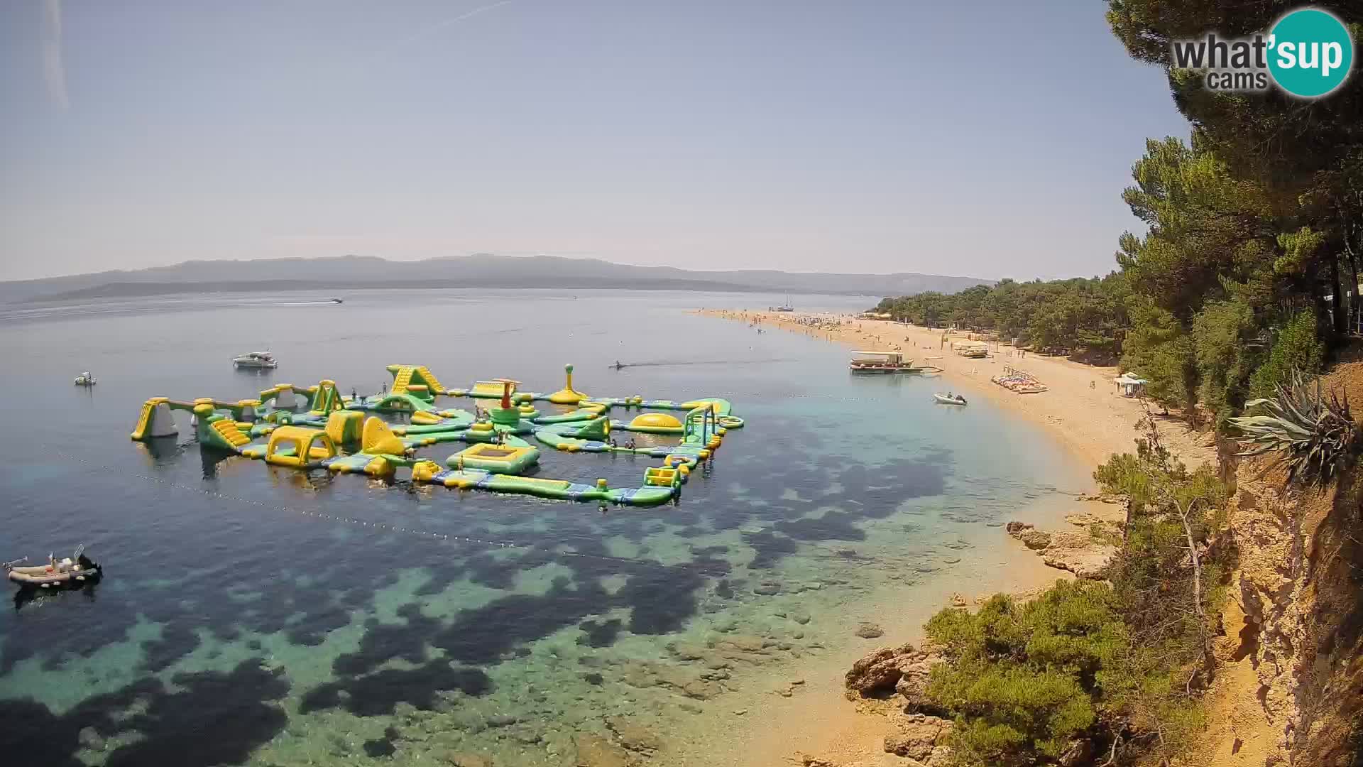 Webcam Bol Zlatni Rat – Vue en direct depuis l’île de Brač
