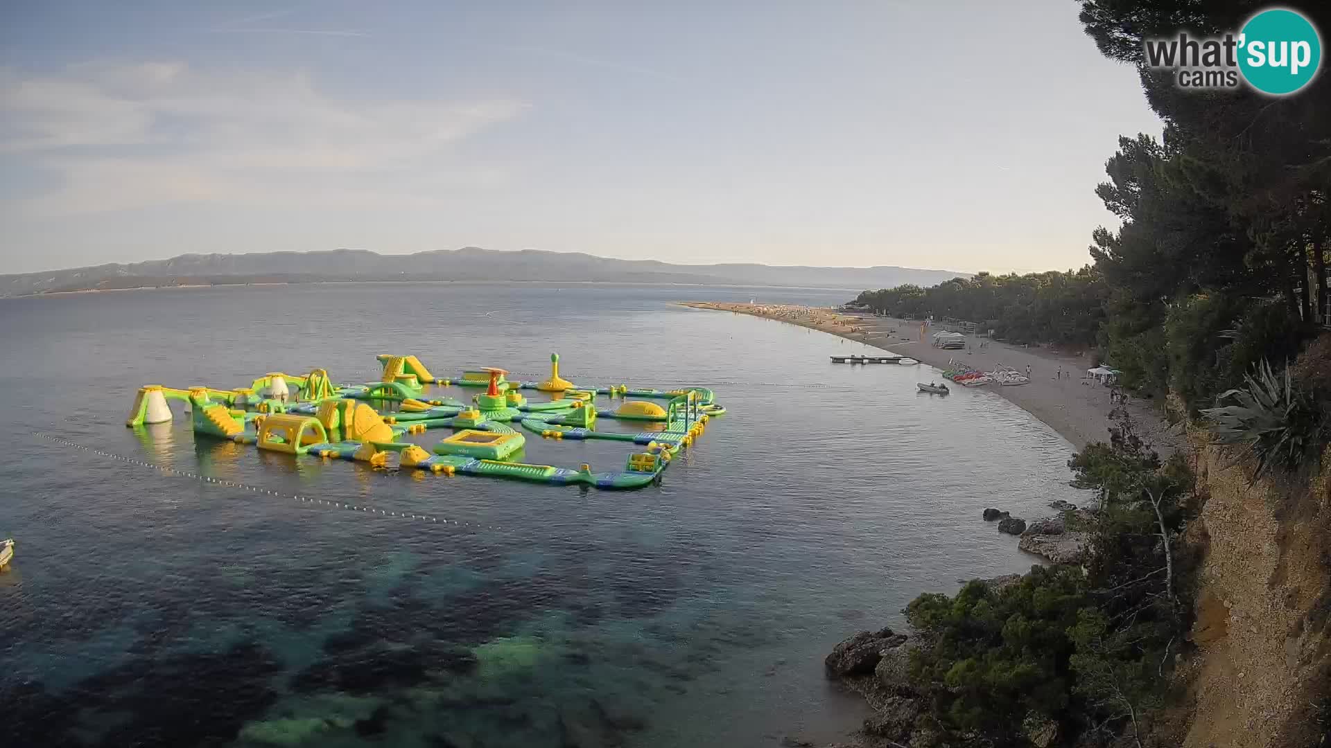 Webcam Zlatni Rat Bol – Liveblick vom berühmten Strand auf Brač