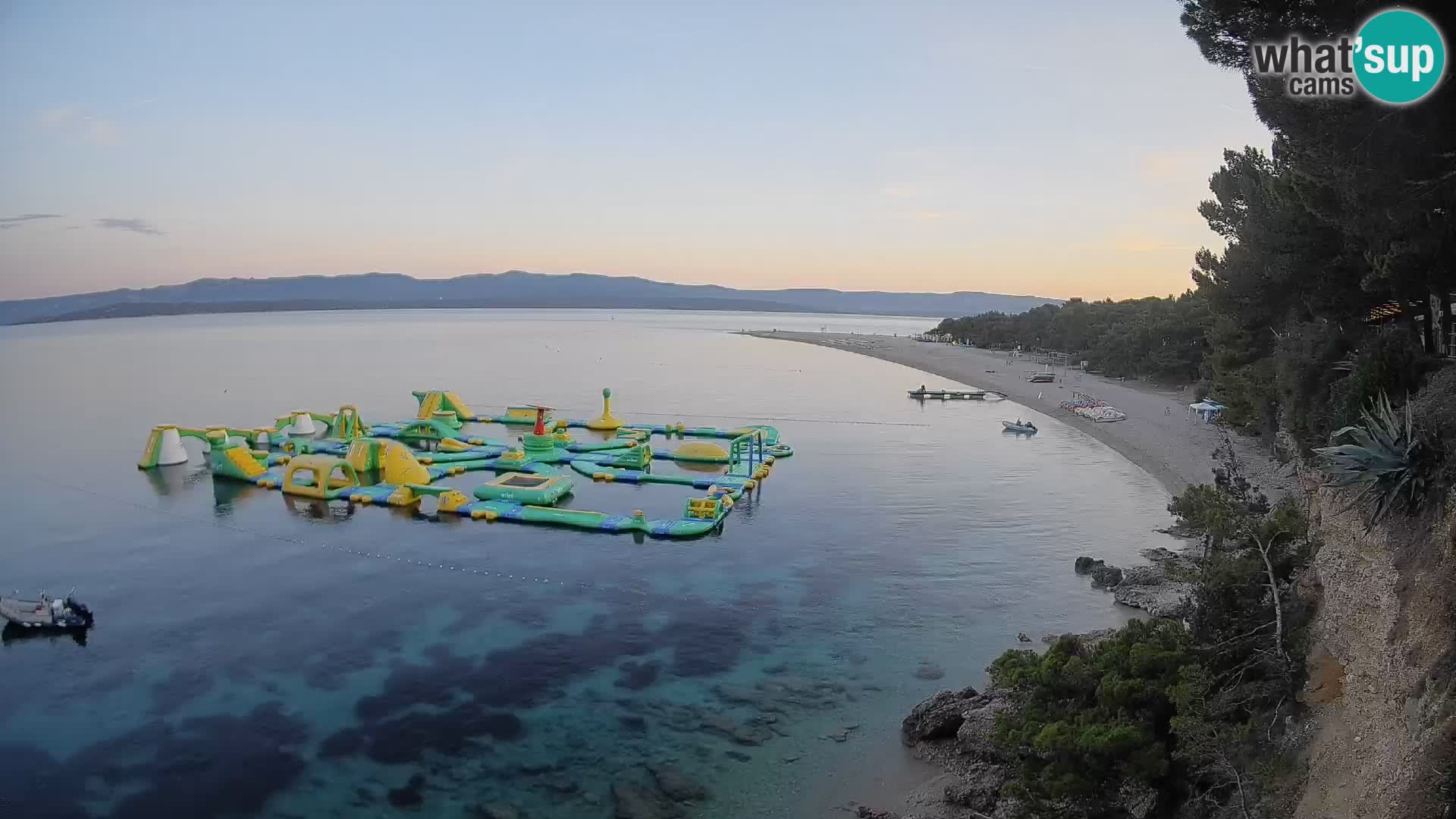 Webcam Zlatni Rat Bol – Liveblick vom berühmten Strand auf Brač