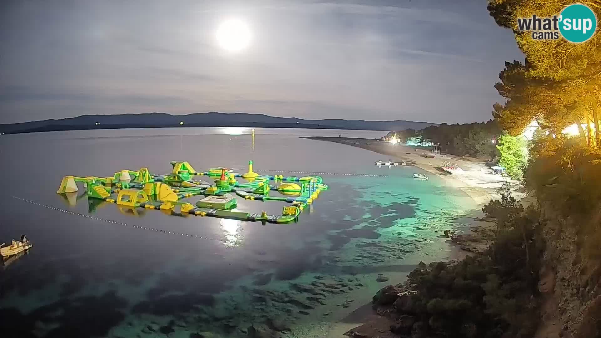 Webcam Bol Zlatni Rat – Vista en vivo desde la isla de Brač