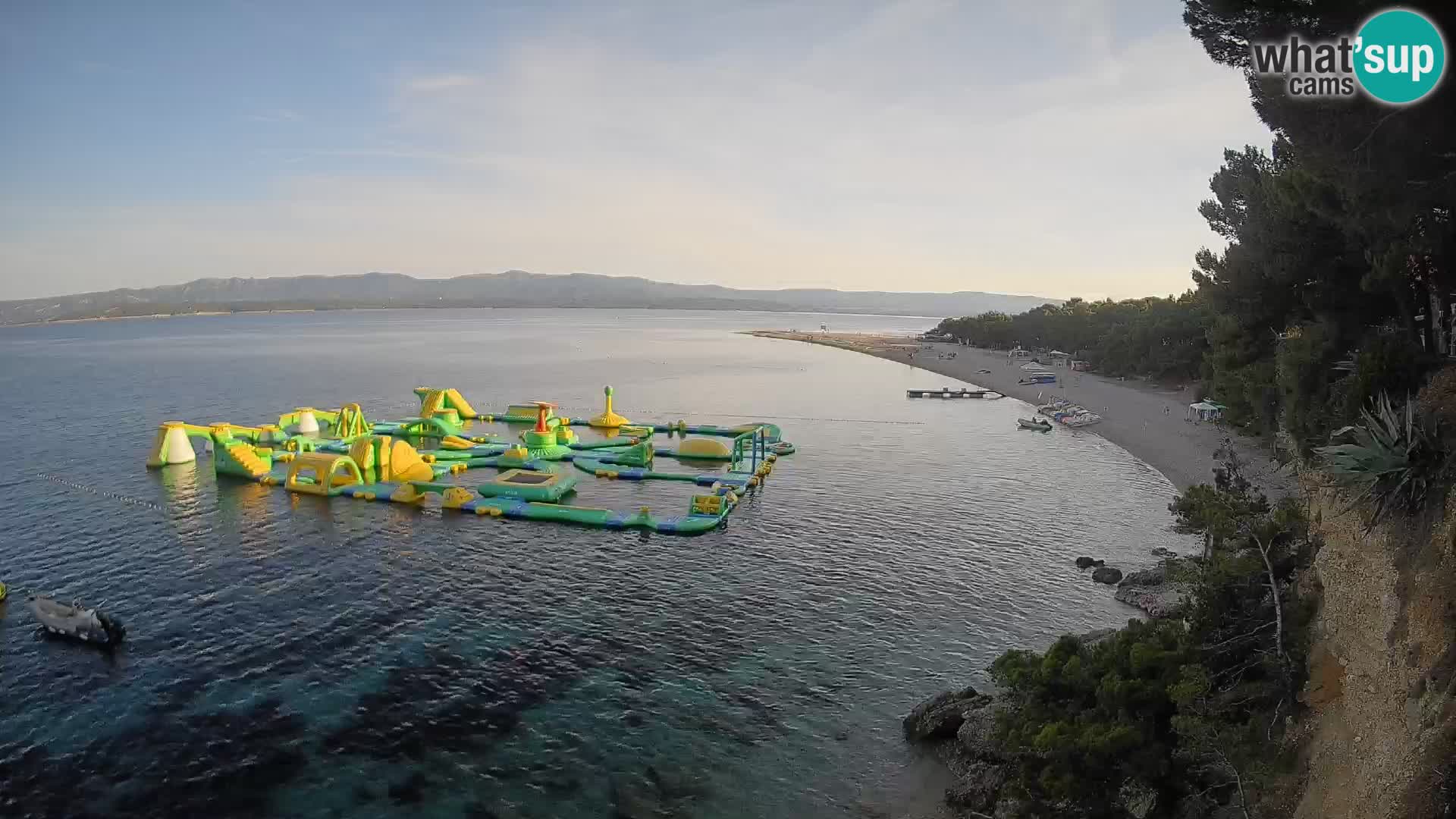 Webcam Zlatni Rat Bol – Liveblick vom berühmten Strand auf Brač