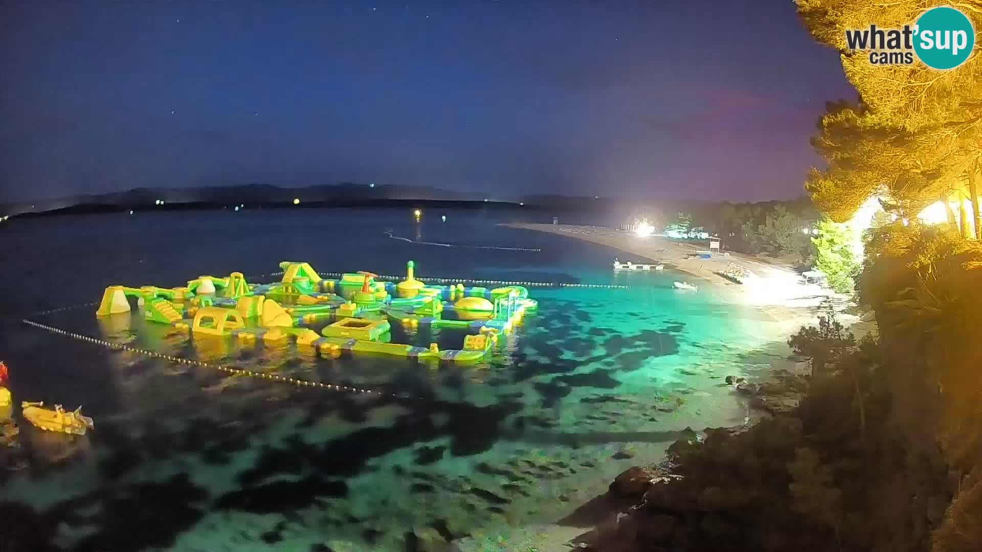 Webcam Bol Zlatni Rat – Vista en vivo desde la isla de Brač
