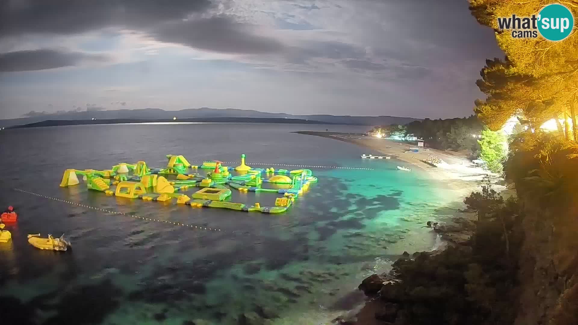 Webcam Bol Zlatni Rat – Vue en direct depuis l’île de Brač