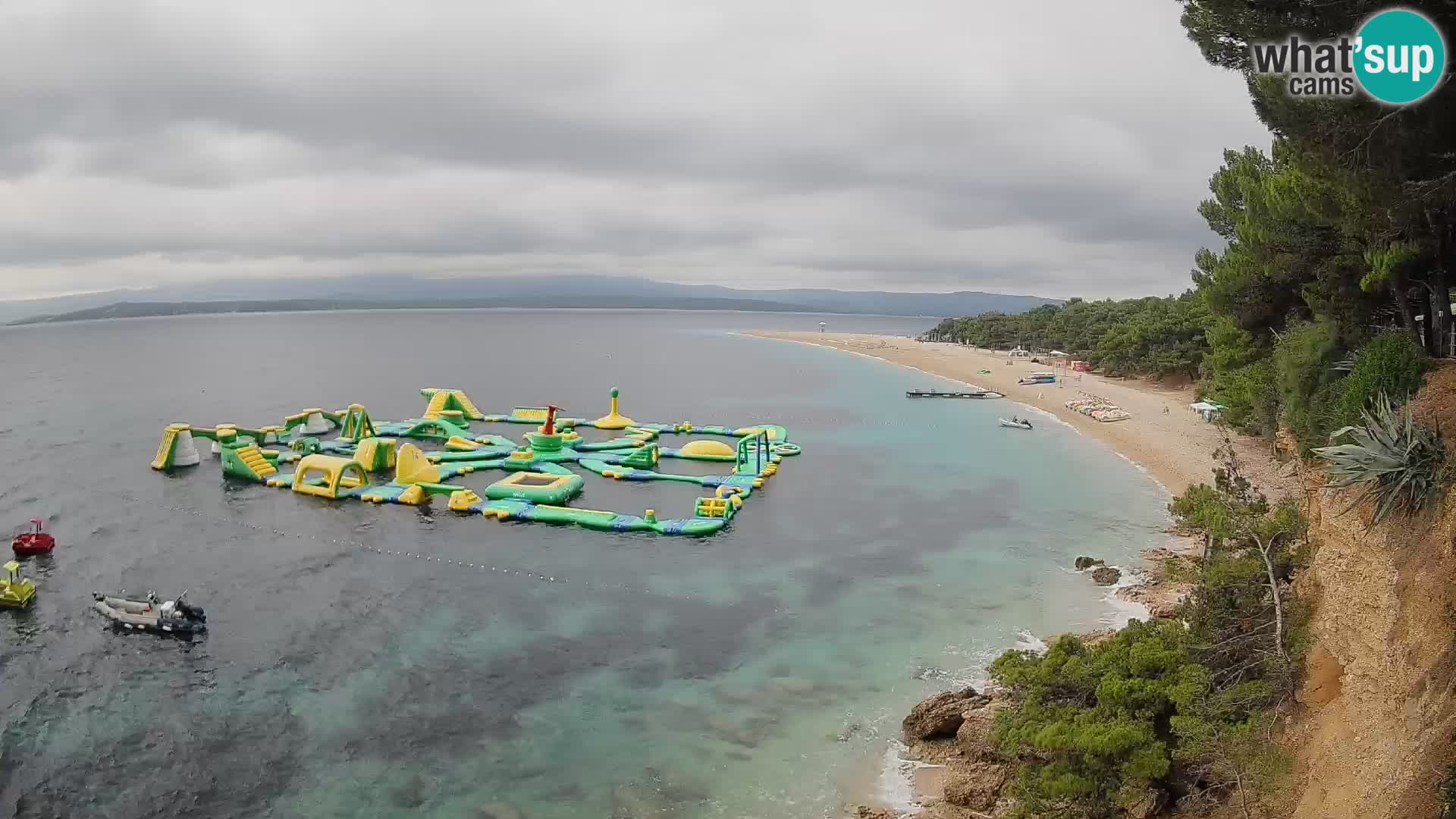 Webcam Bol Zlatni Rat – Vue en direct depuis l’île de Brač