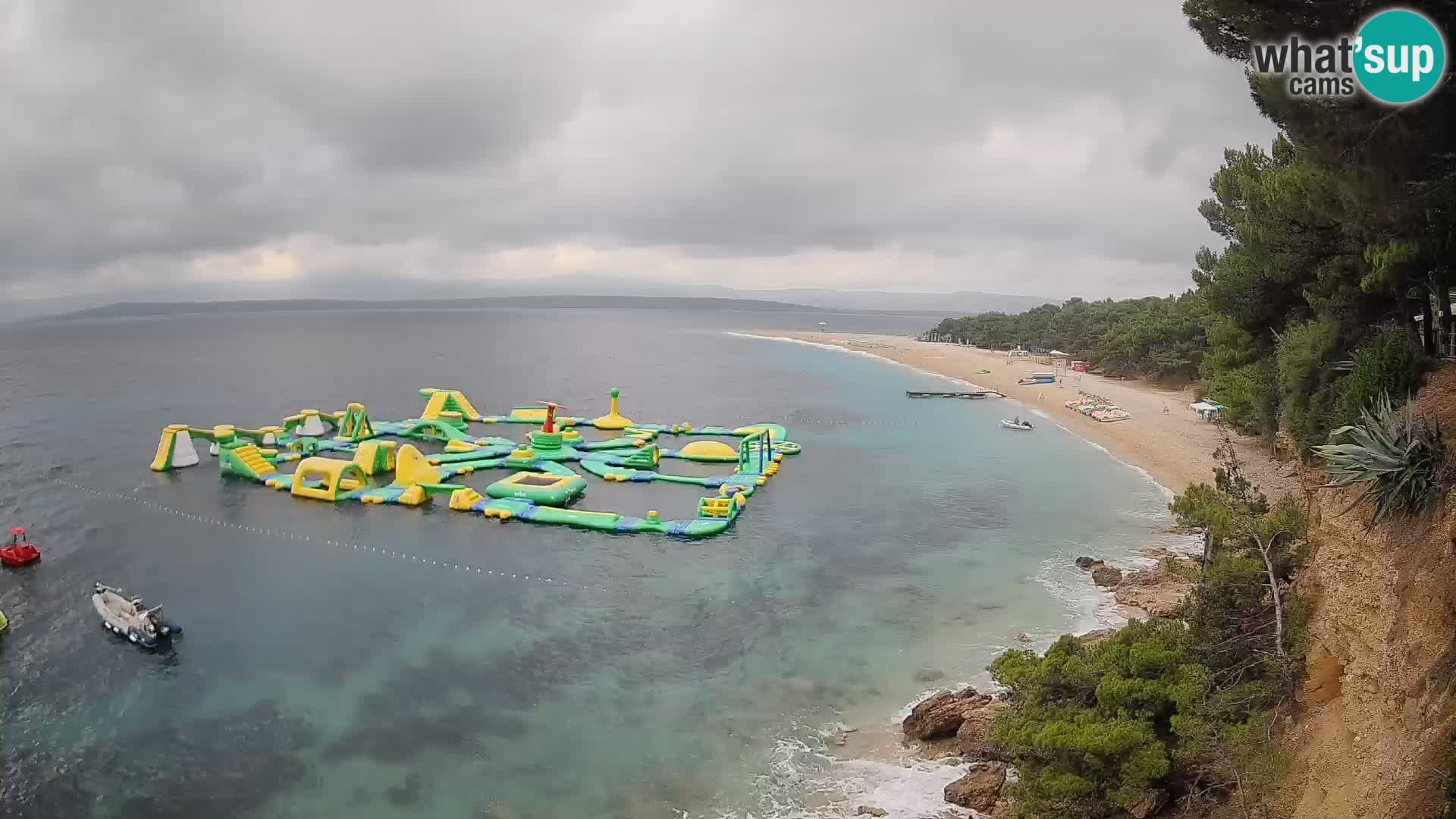 Webcam Bol Zlatni Rat – Vue en direct depuis l’île de Brač