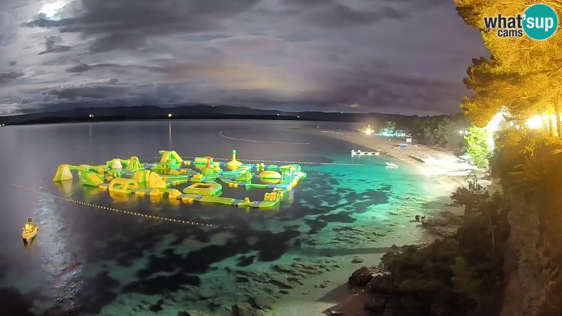 Webcam Bol Zlatni Rat – Vista en vivo desde la isla de Brač
