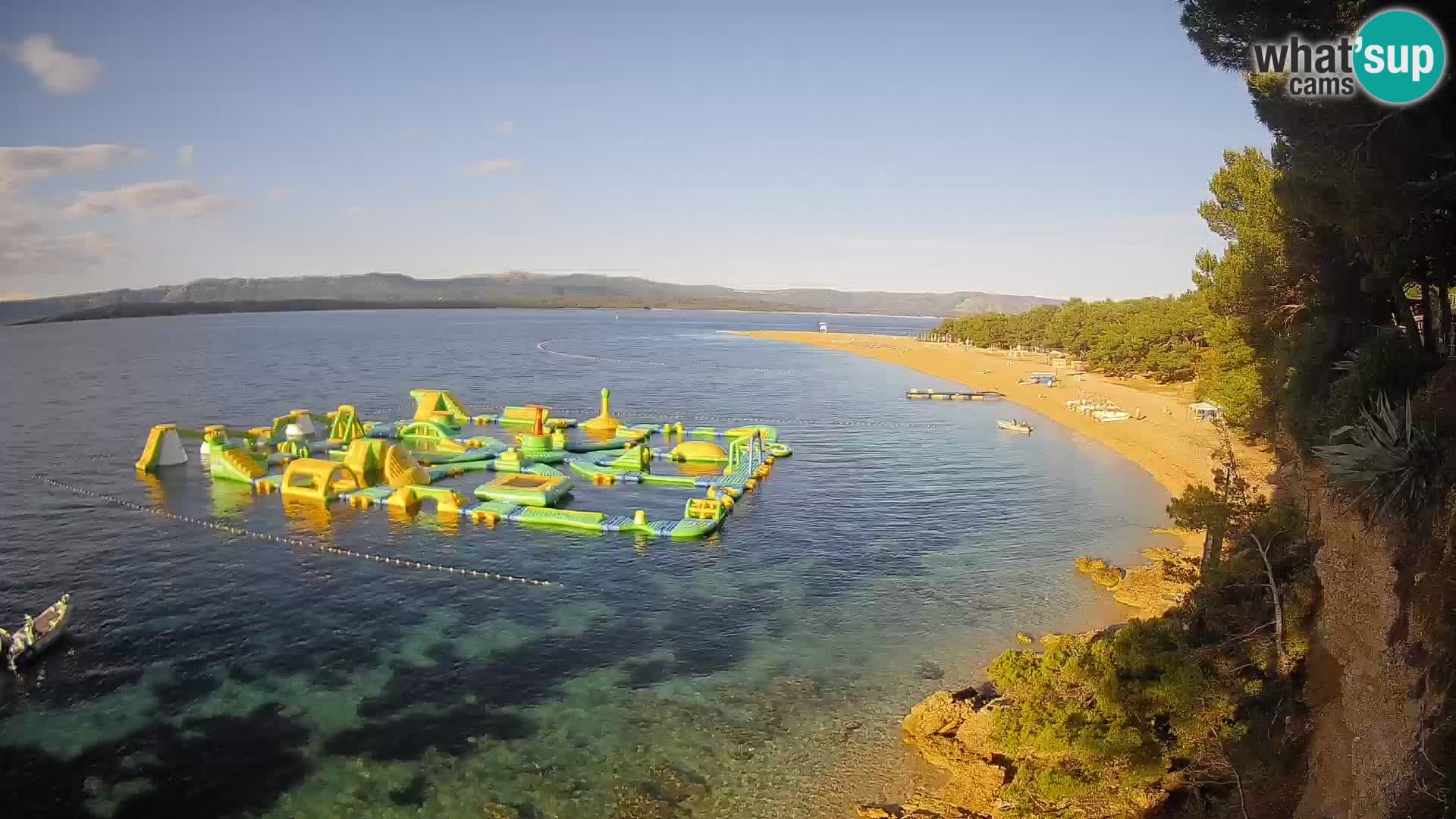 Webcam Bol Zlatni Rat – Vue en direct depuis l’île de Brač