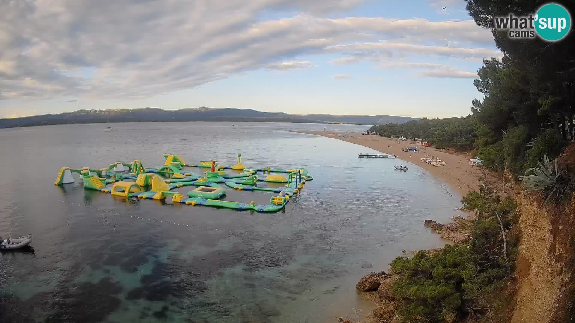 Webcam Bol Zlatni Rat – Vue en direct depuis l’île de Brač