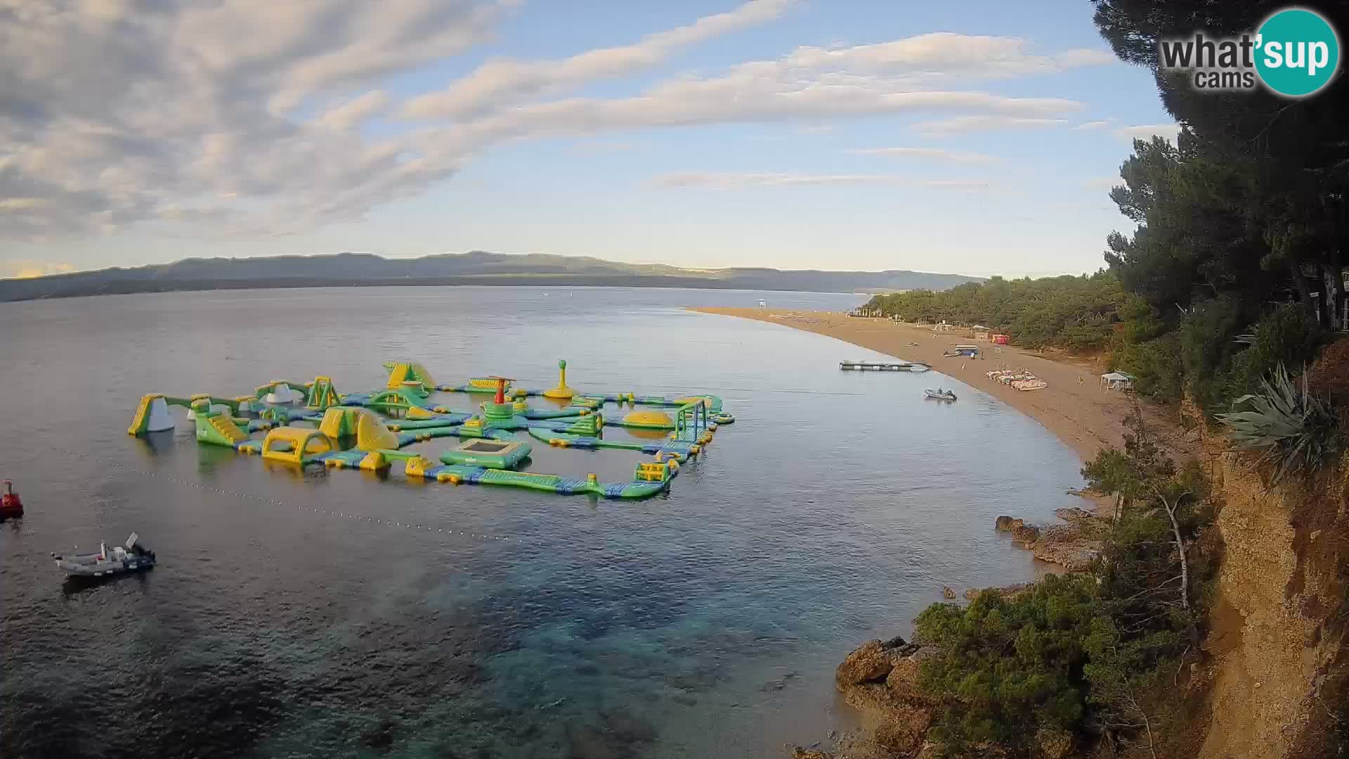 Webcam Bol Zlatni Rat – Live View from Brač Island