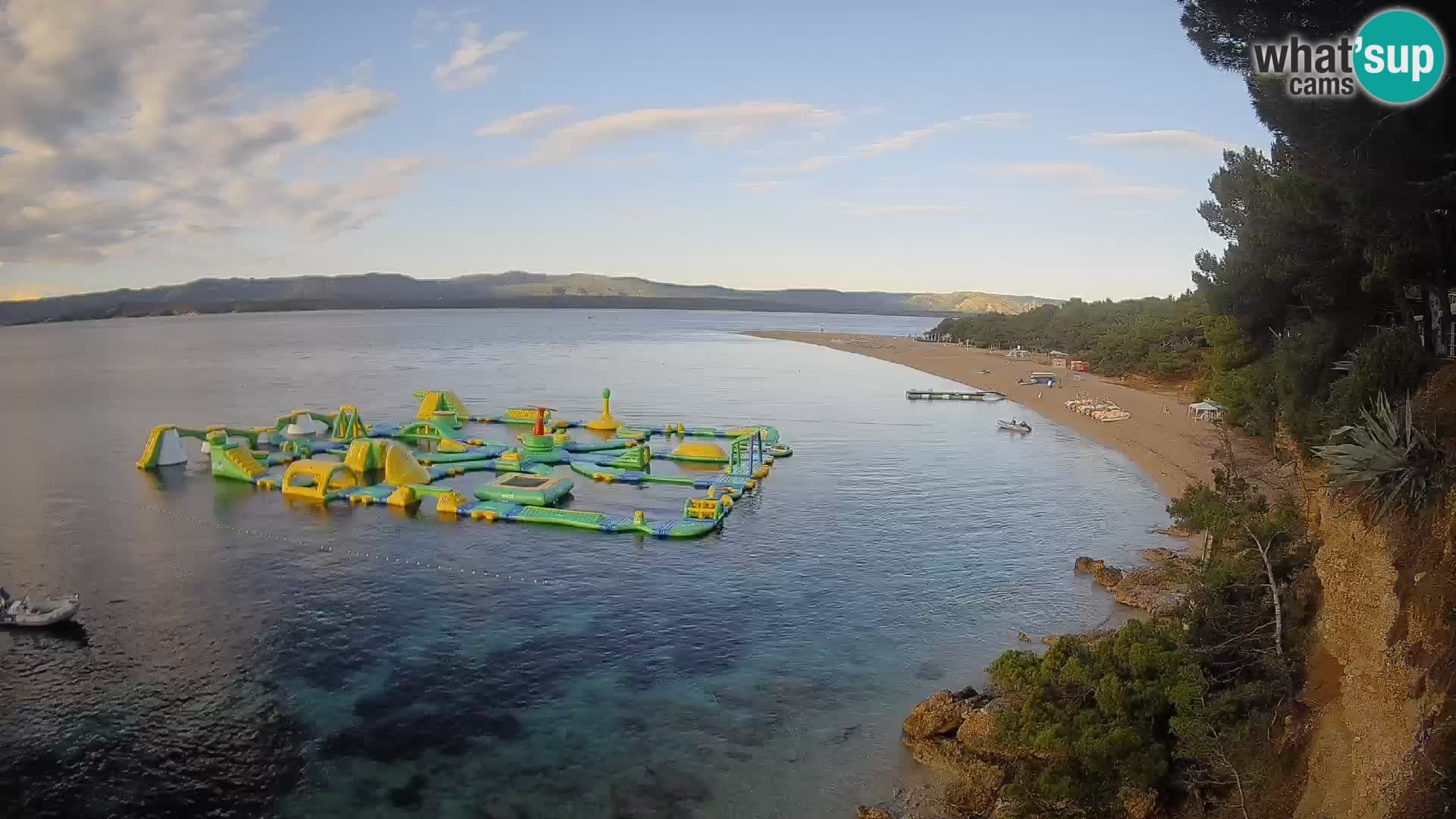 Webcam Bol Zlatni Rat – Vista en vivo desde la isla de Brač