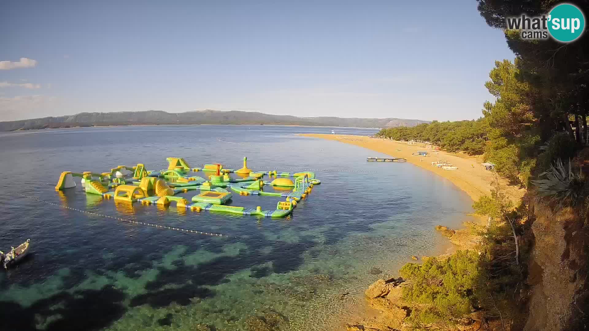 Webcam Bol Zlatni Rat – Vue en direct depuis l’île de Brač
