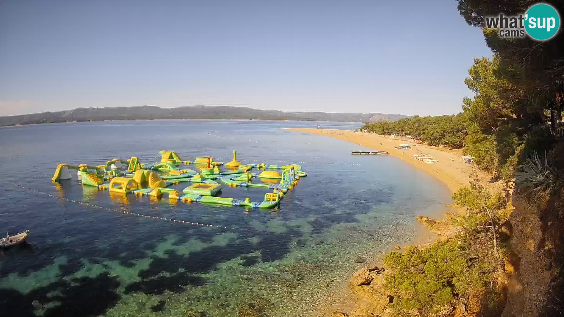 Webcam Bol Zlatni Rat – Vue en direct depuis l’île de Brač
