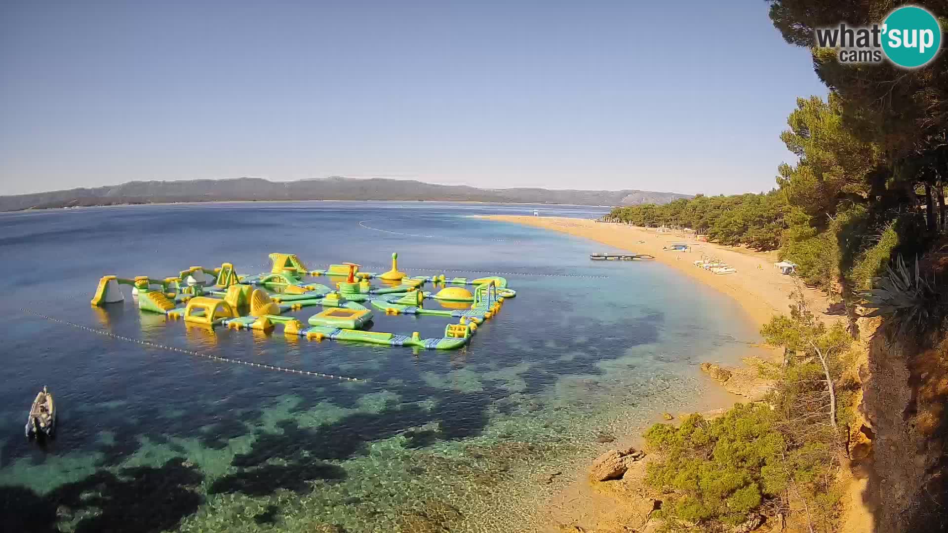 Webcam Bol Zlatni Rat – Vue en direct depuis l’île de Brač