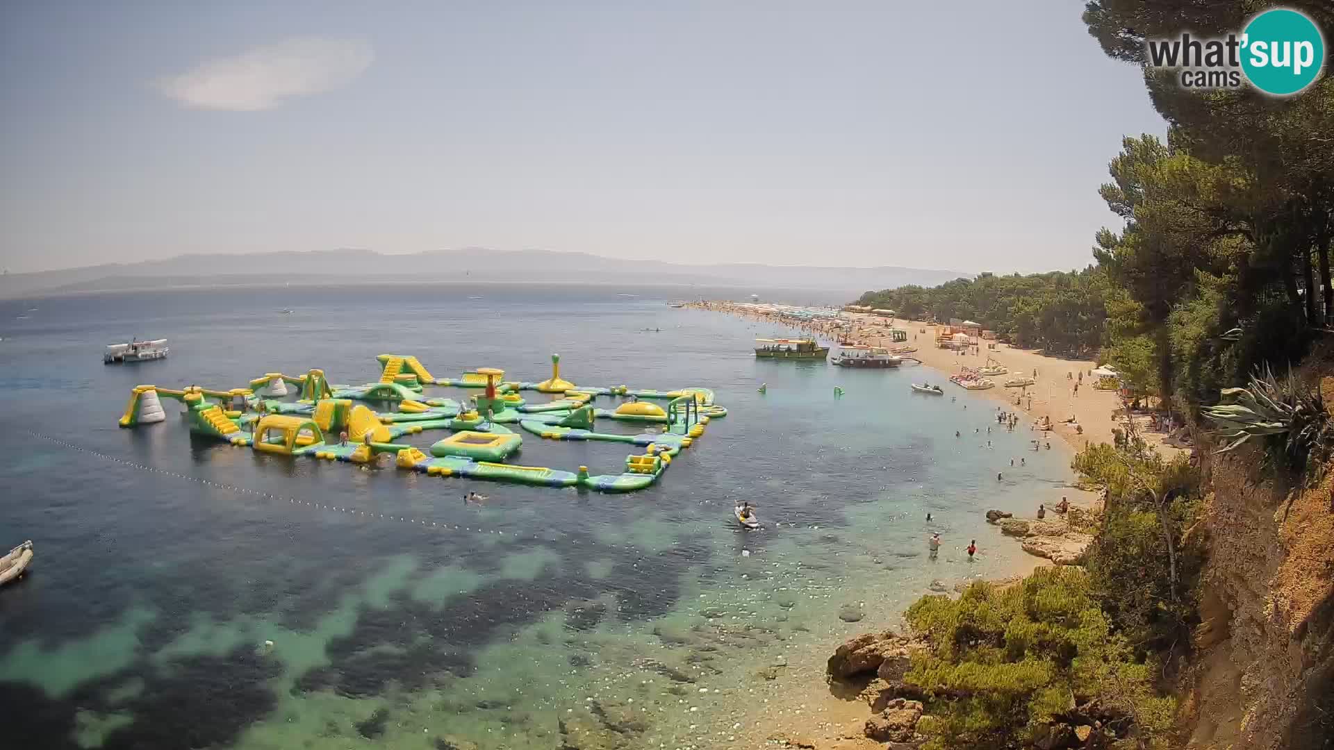 Webcam Bol Zlatni Rat – Vue en direct depuis l’île de Brač