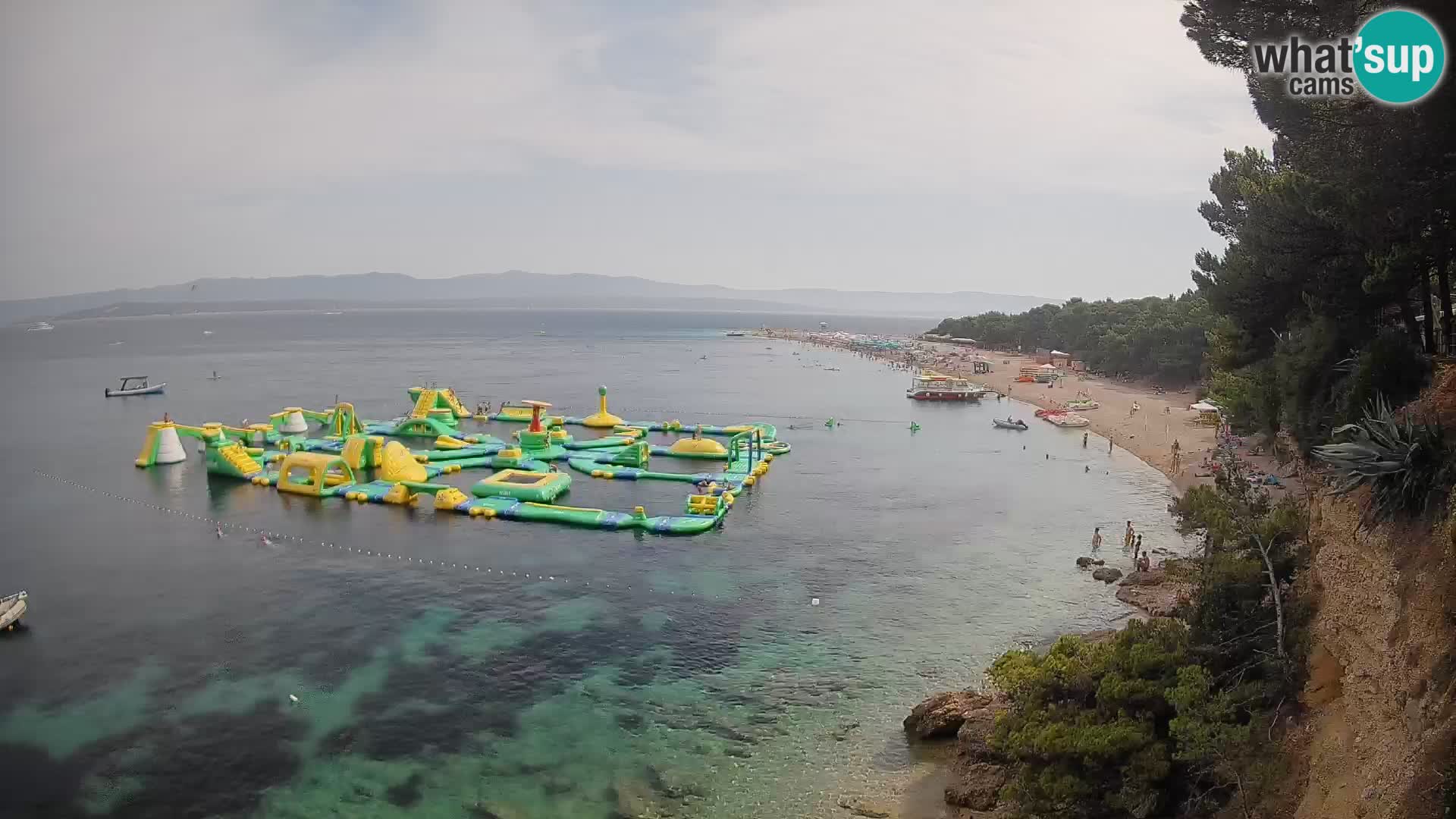 Webcam Bol Zlatni Rat – Vue en direct depuis l’île de Brač