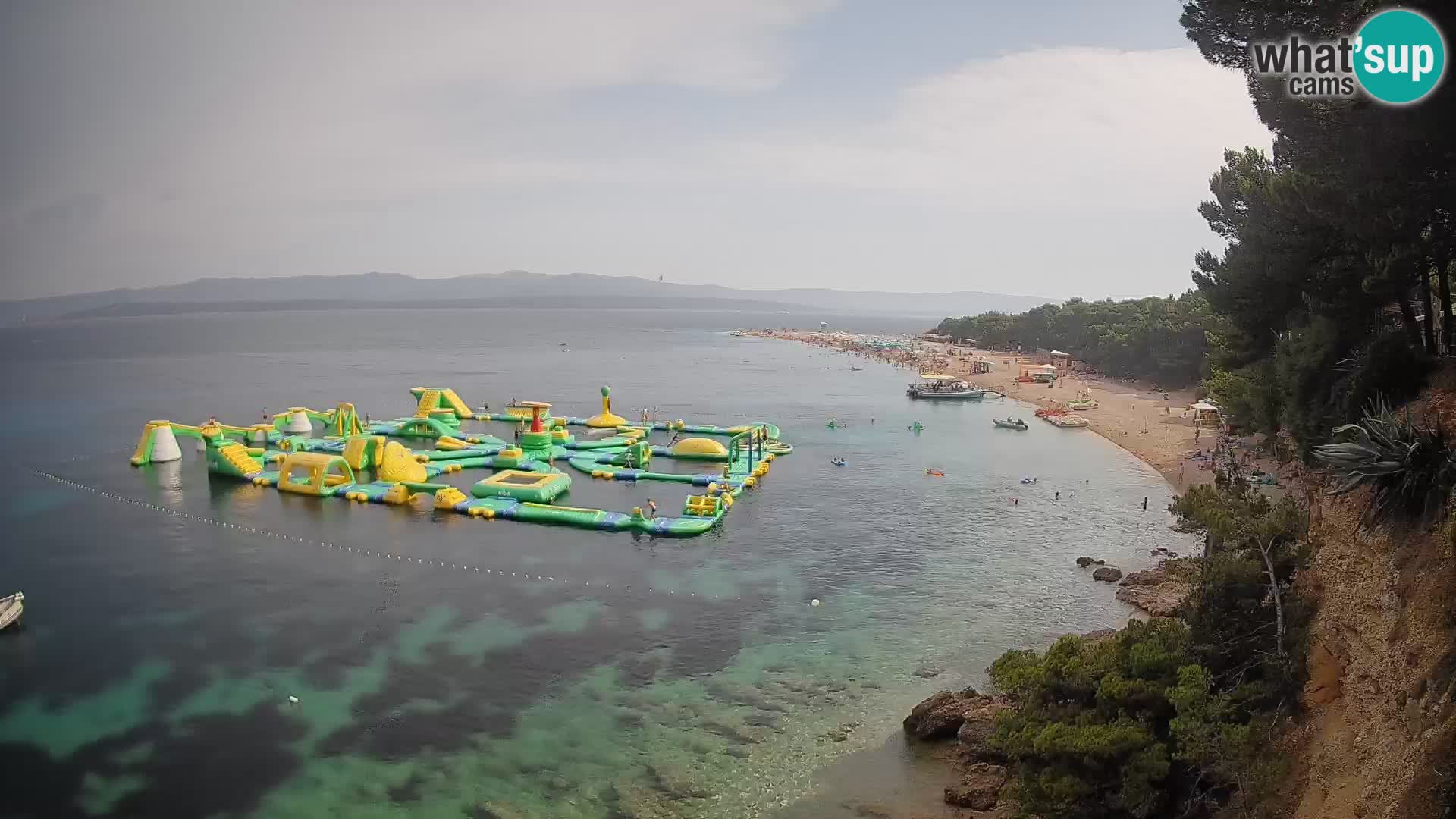 Webcam Bol Zlatni Rat – Vue en direct depuis l’île de Brač