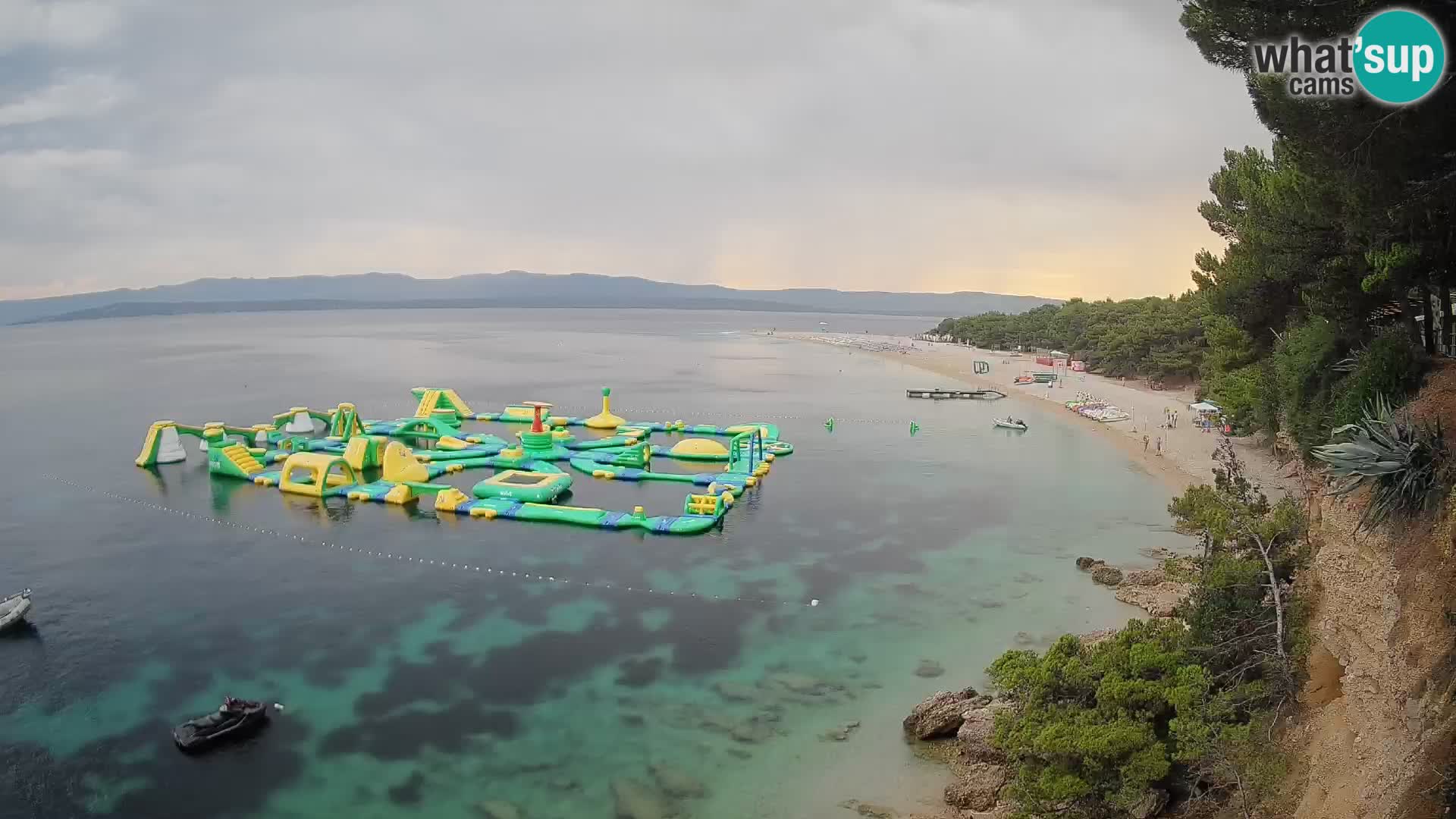 Webcam Bol Zlatni Rat – Vue en direct depuis l’île de Brač