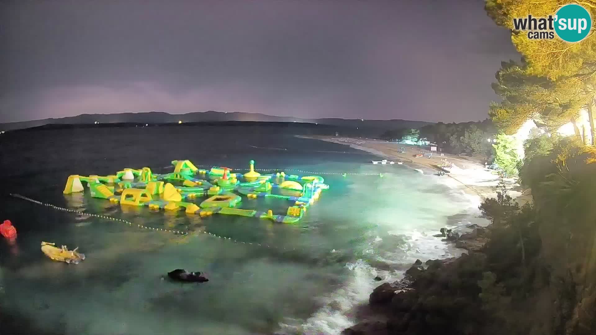Webcam Bol Zlatni Rat – Vista en vivo desde la isla de Brač