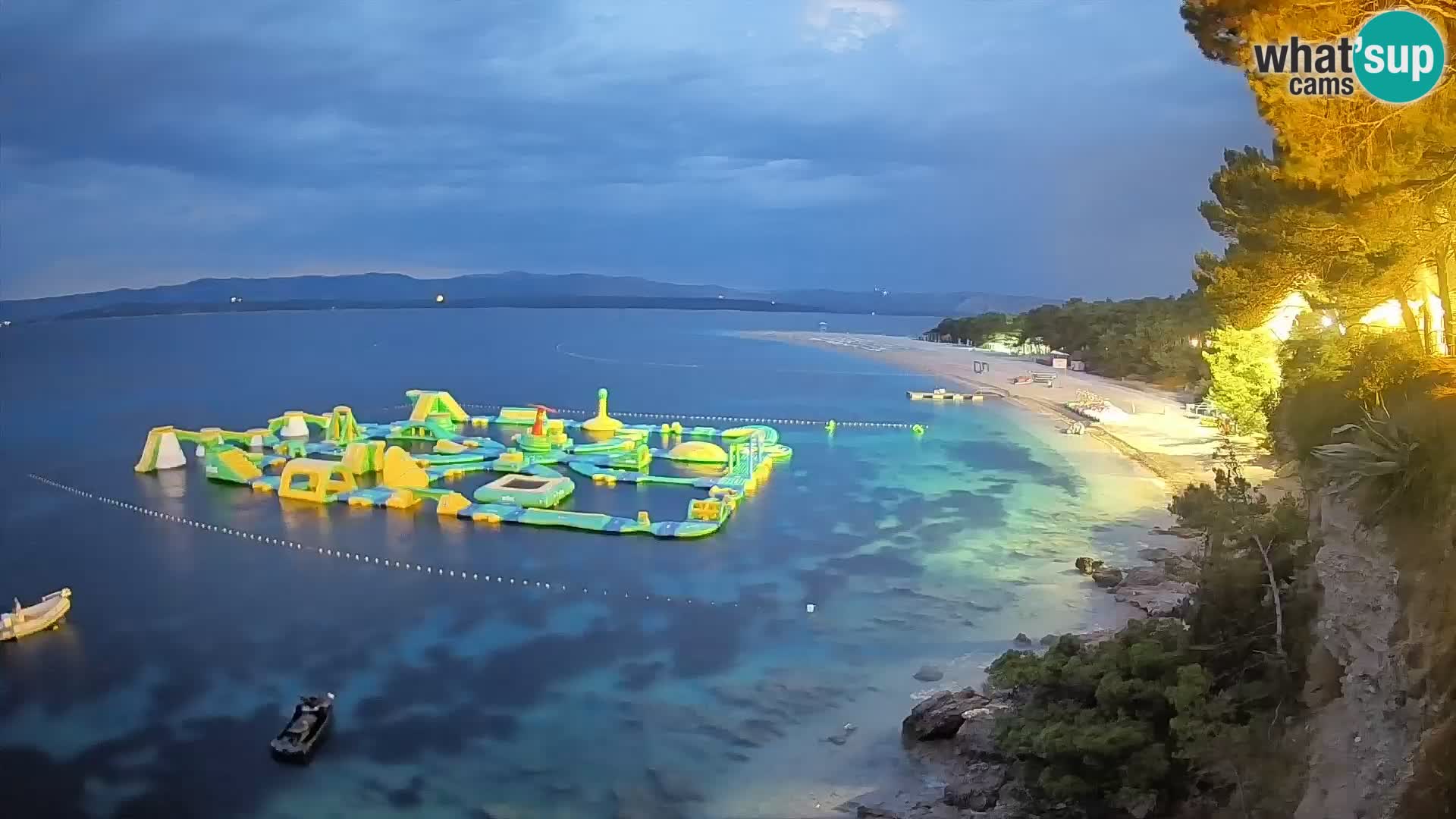 Webcam Bol Zlatni Rat – Vista en vivo desde la isla de Brač