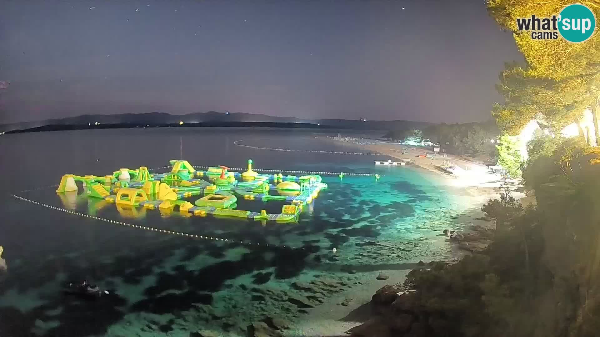 Webcam Bol Zlatni Rat – Vista en vivo desde la isla de Brač