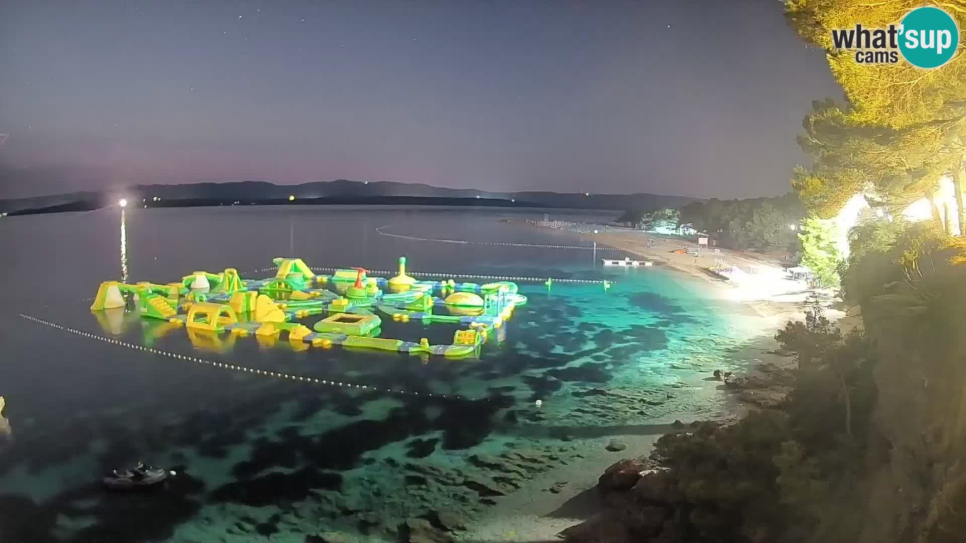 Webcam Bol Zlatni Rat – Vista en vivo desde la isla de Brač