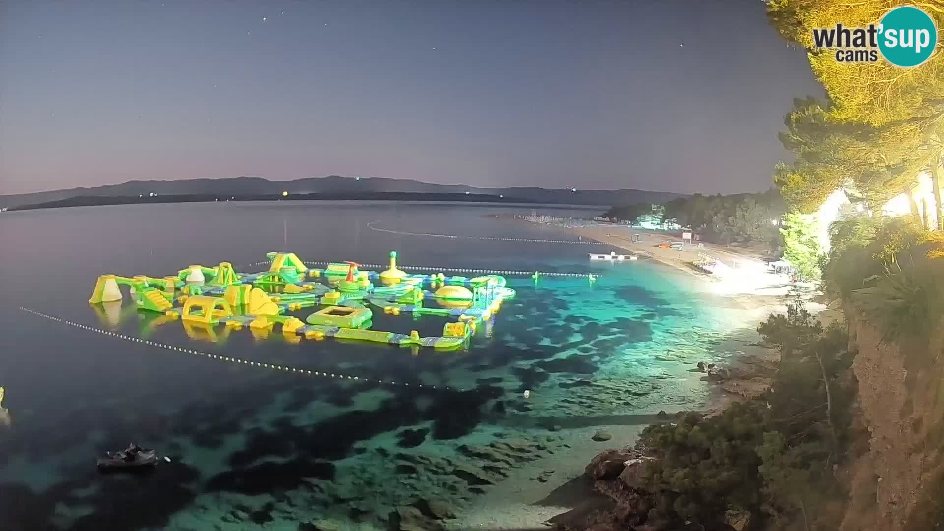 Webcam Bol Zlatni Rat – Vista en vivo desde la isla de Brač