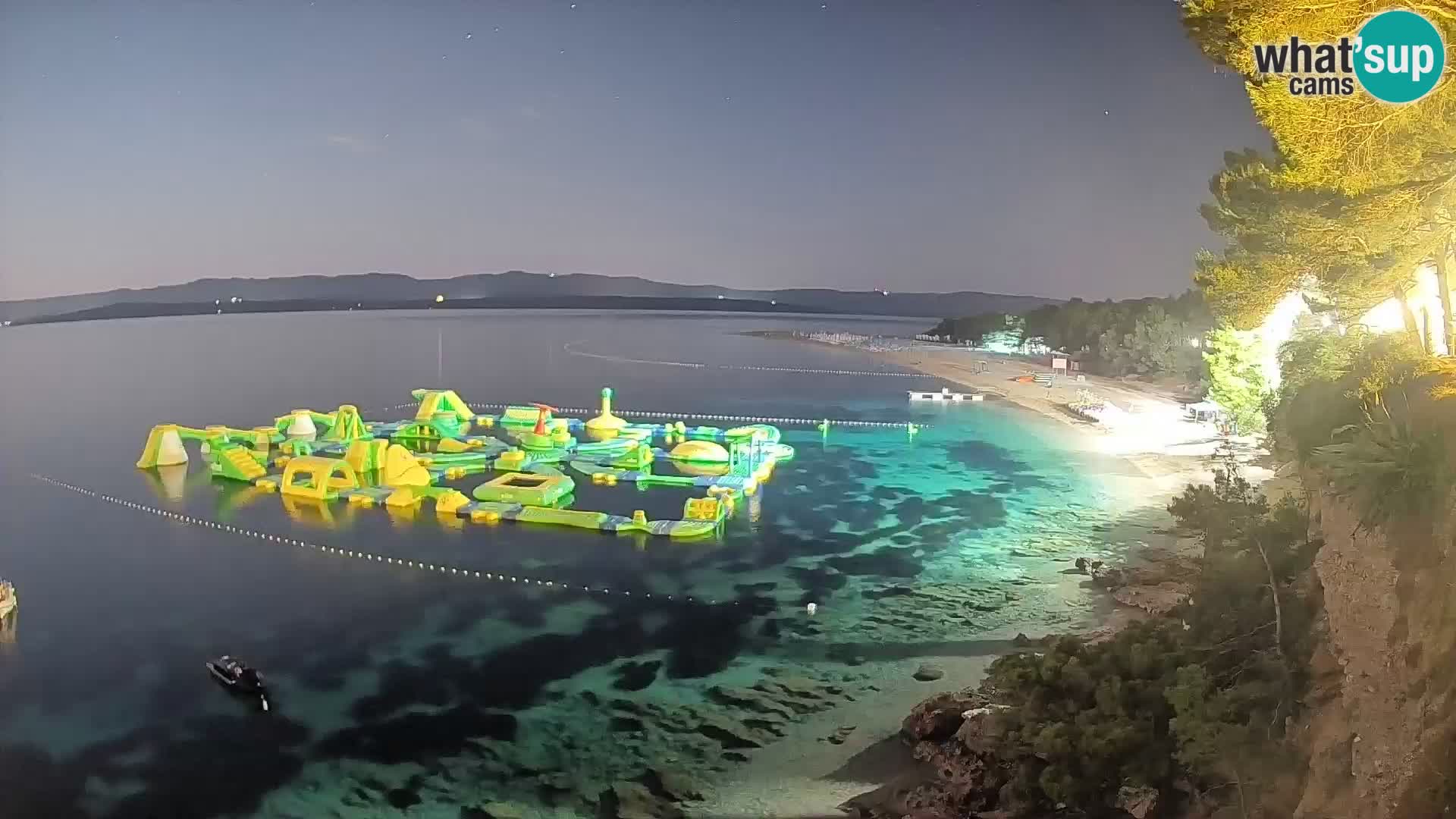 Webcam Zlatni Rat Bol – Liveblick vom berühmten Strand auf Brač
