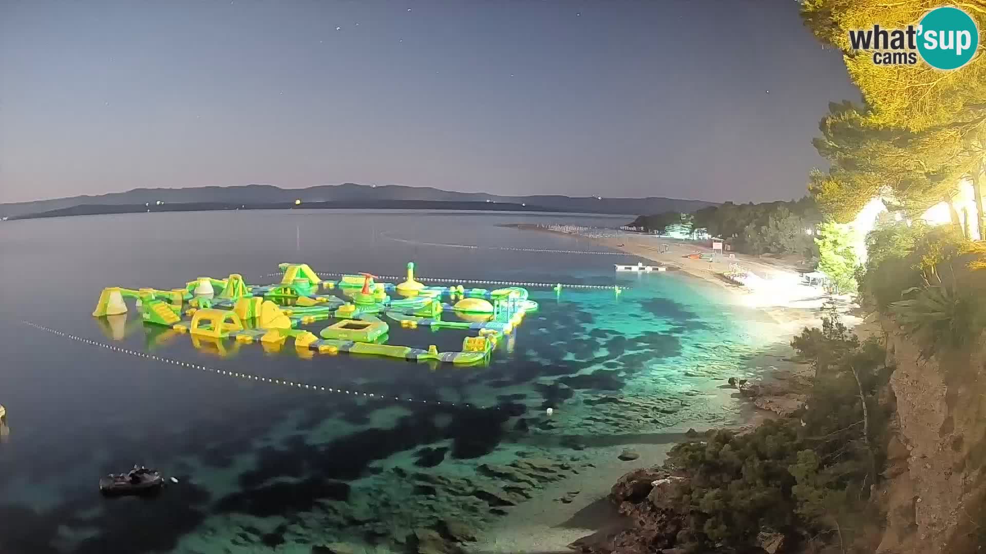 Webcam Zlatni Rat Bol – Liveblick vom berühmten Strand auf Brač