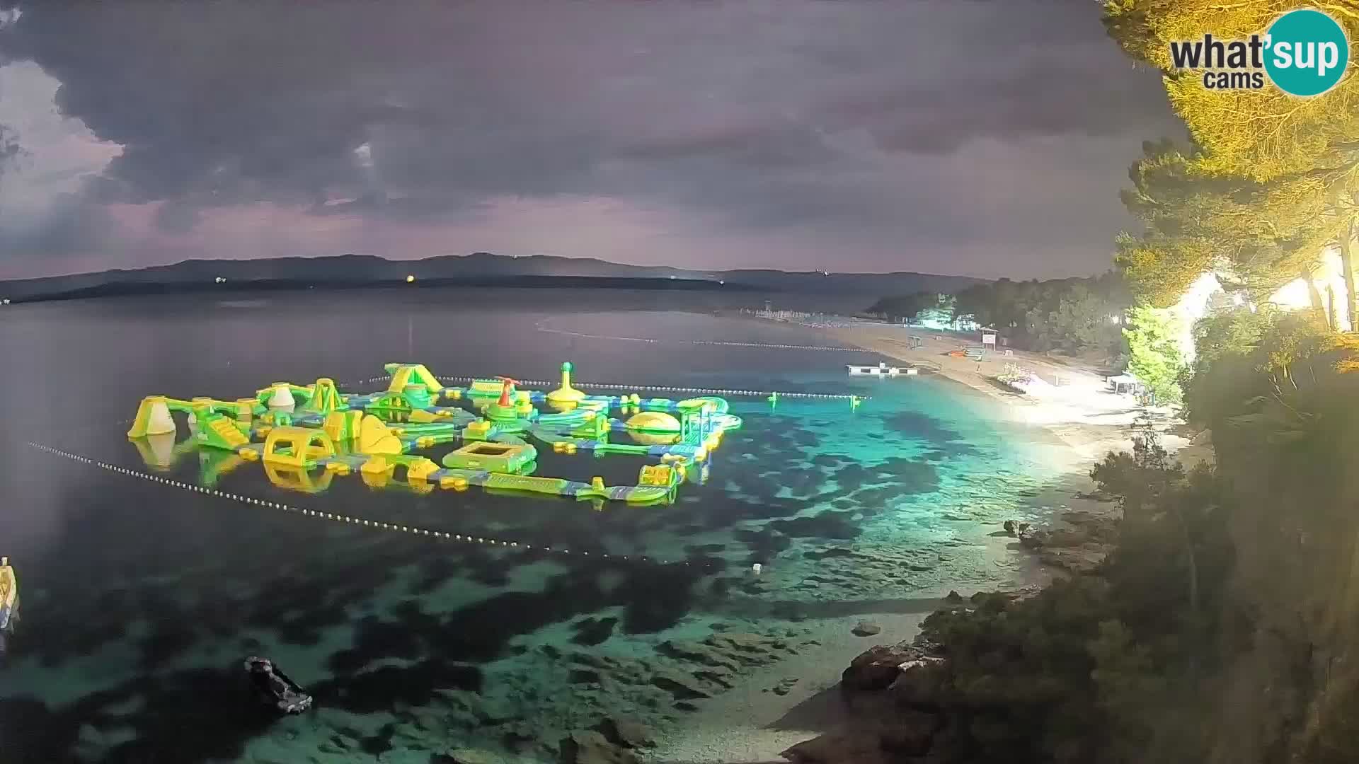 Webcam Bol Zlatni Rat – Vista en vivo desde la isla de Brač
