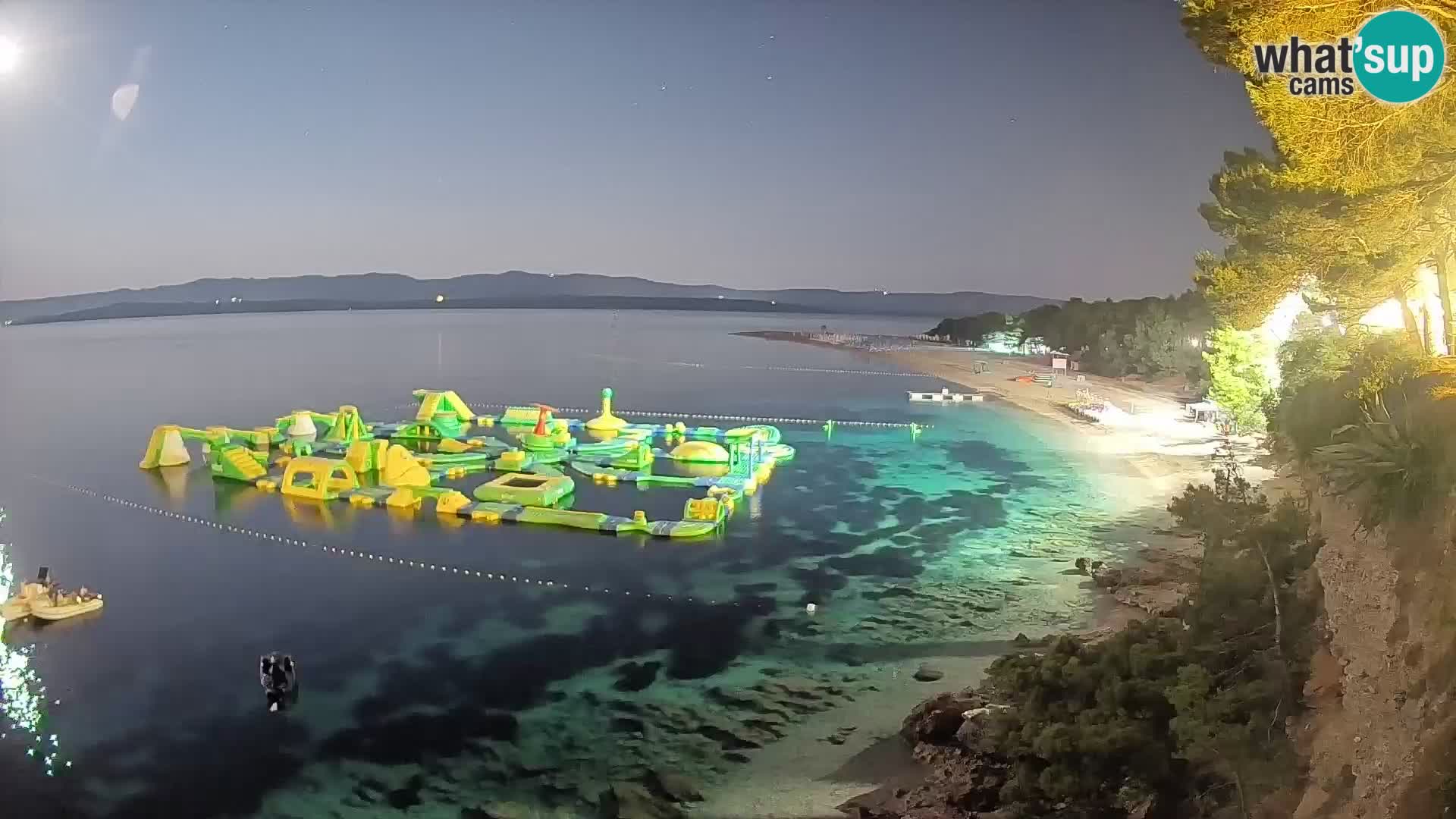 Webcam Zlatni Rat Bol – Liveblick vom berühmten Strand auf Brač