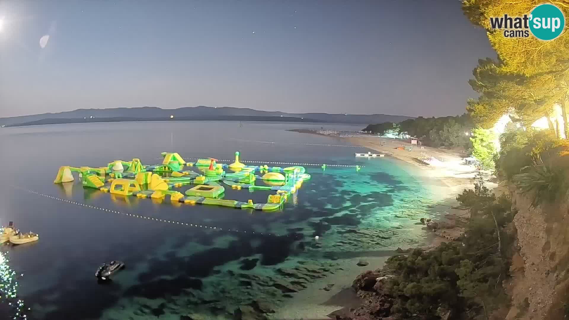 Webcam Bol Zlatni Rat – Vista en vivo desde la isla de Brač