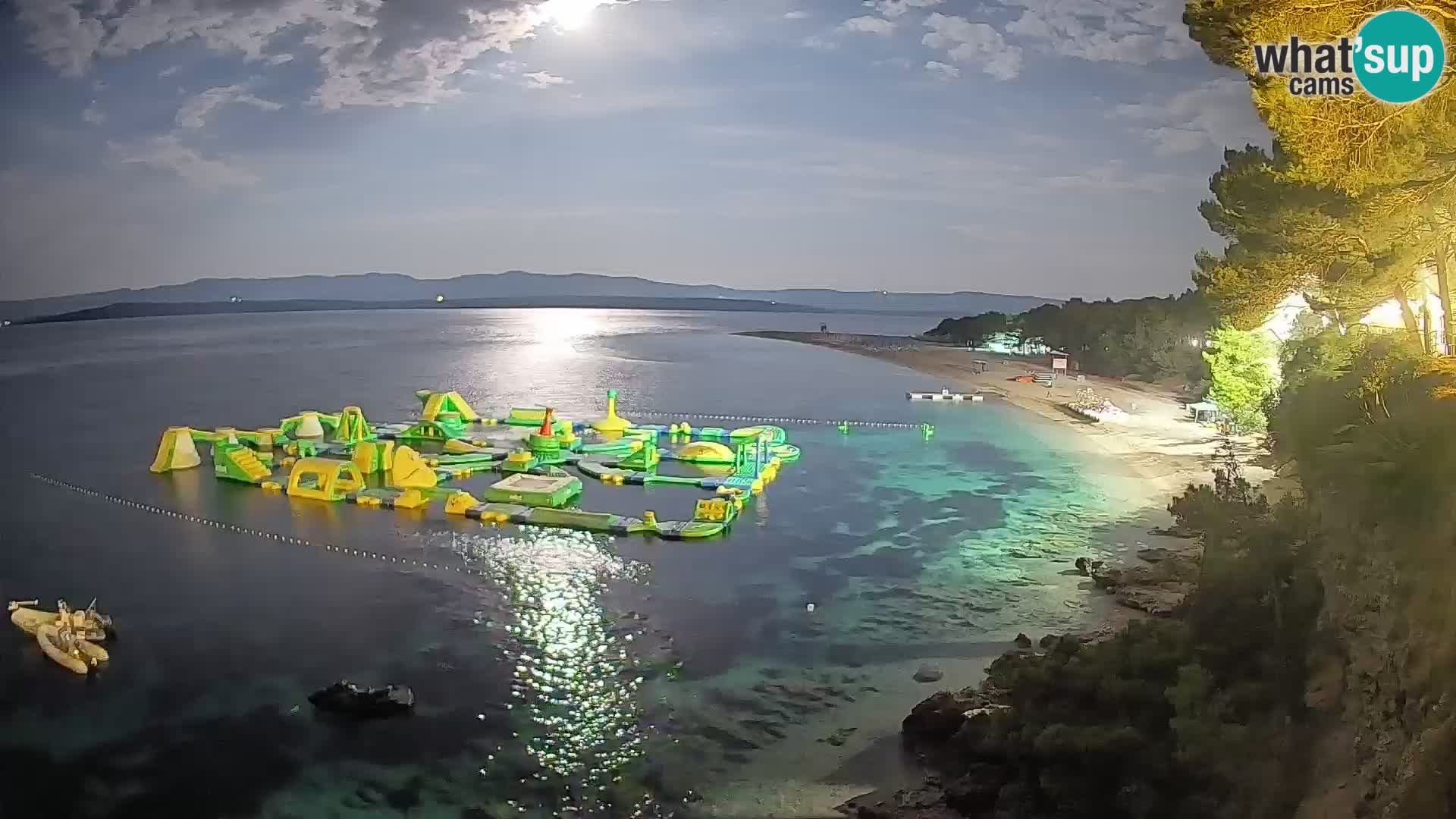 Webcam Zlatni Rat Bol – Liveblick vom berühmten Strand auf Brač