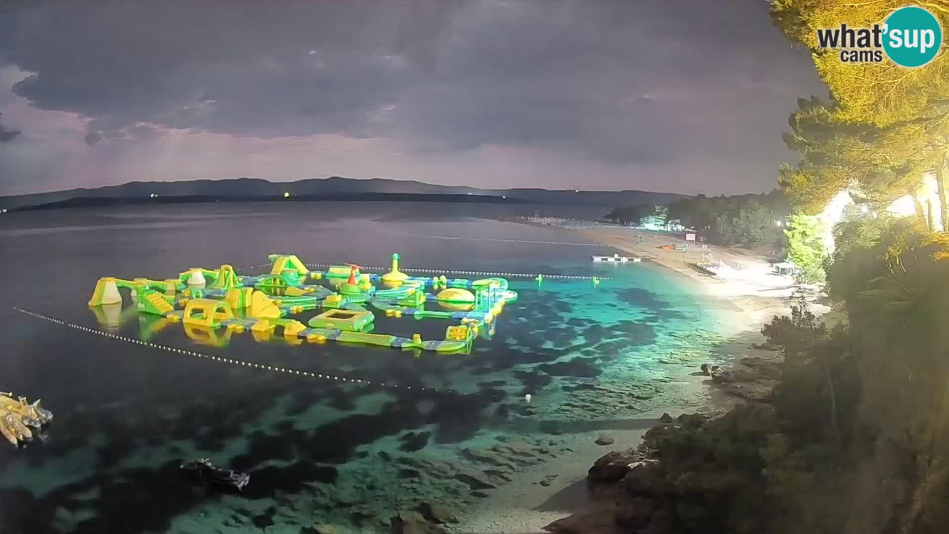 Webcam Zlatni Rat Bol – Liveblick vom berühmten Strand auf Brač