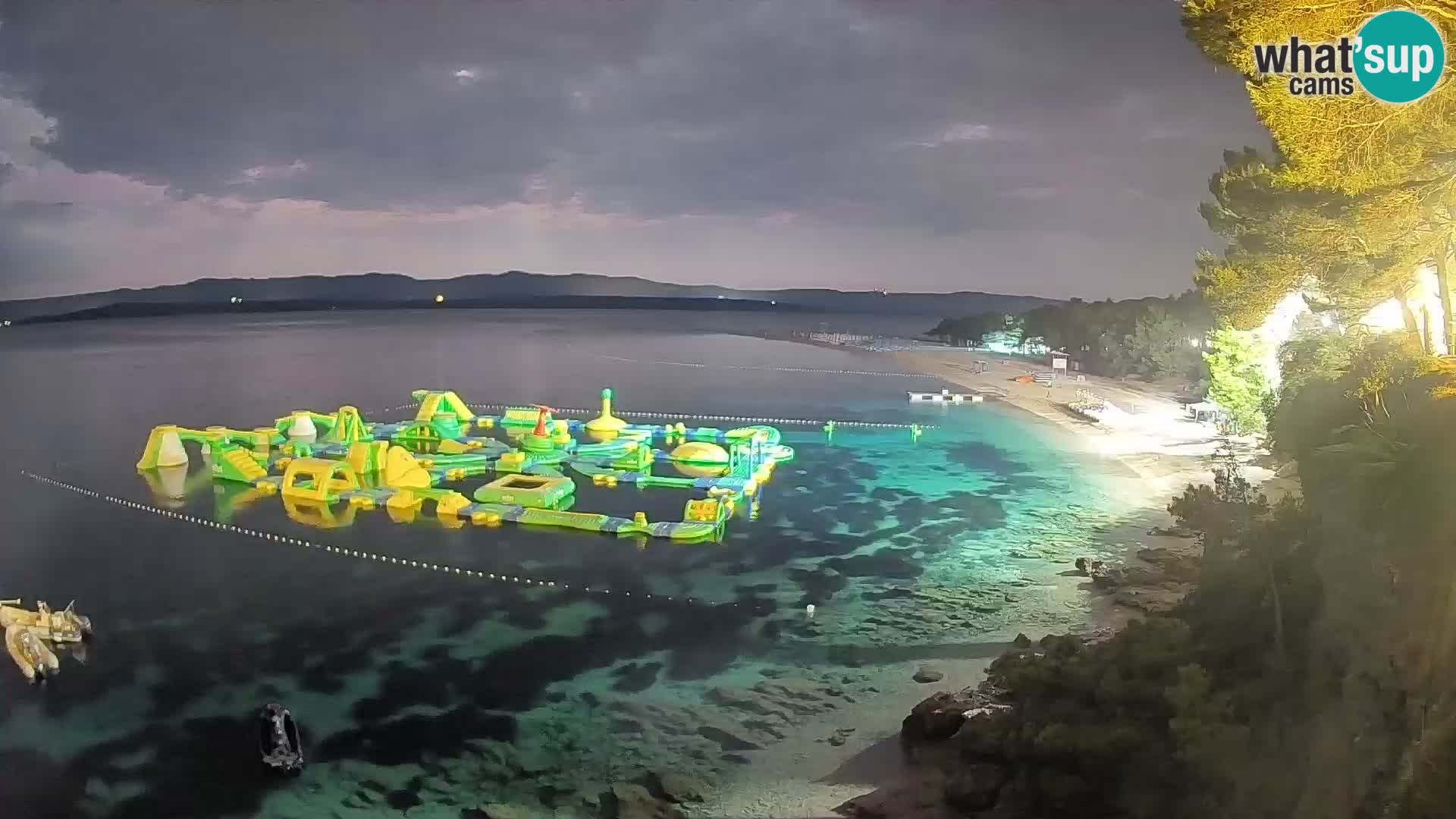 Webcam Bol Zlatni Rat – Vista en vivo desde la isla de Brač