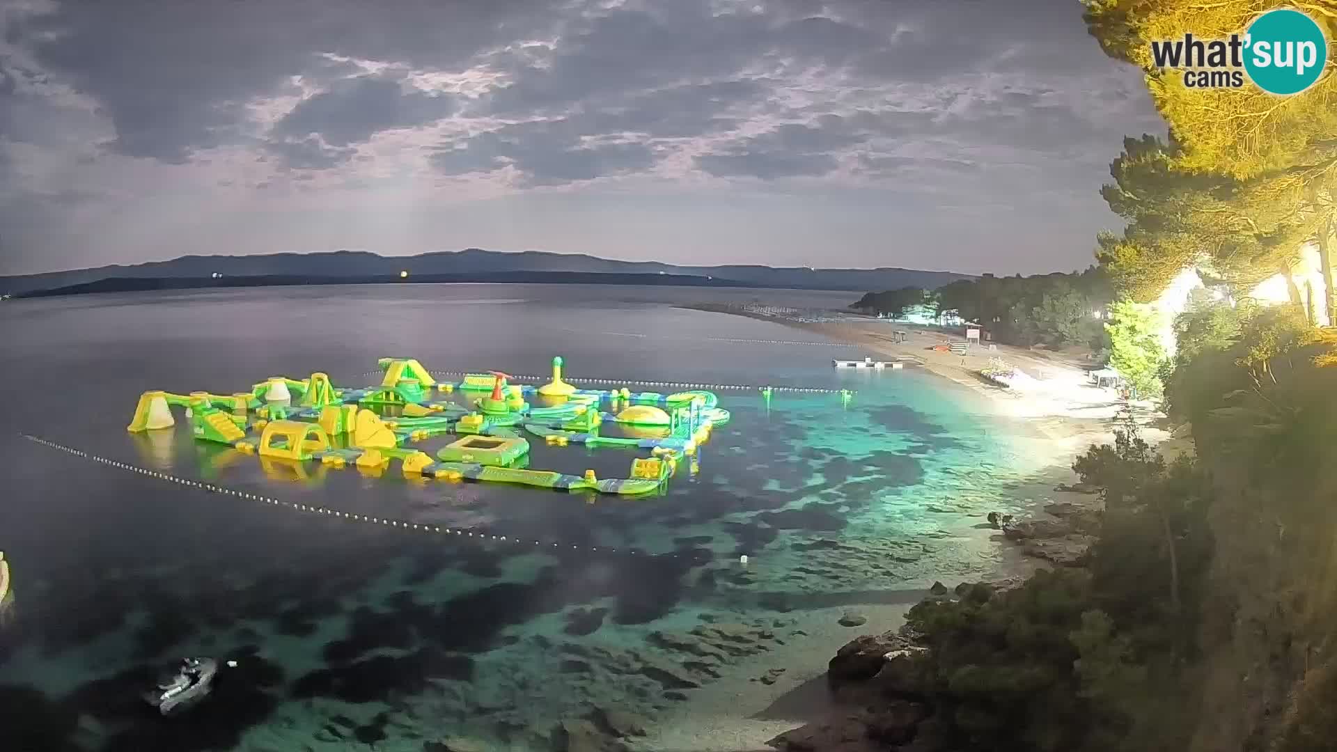 Webcam Zlatni Rat Bol – Liveblick vom berühmten Strand auf Brač