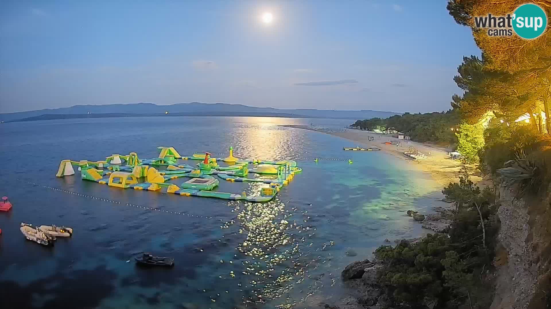 Webcam Bol Zlatni Rat – Vue en direct depuis l’île de Brač