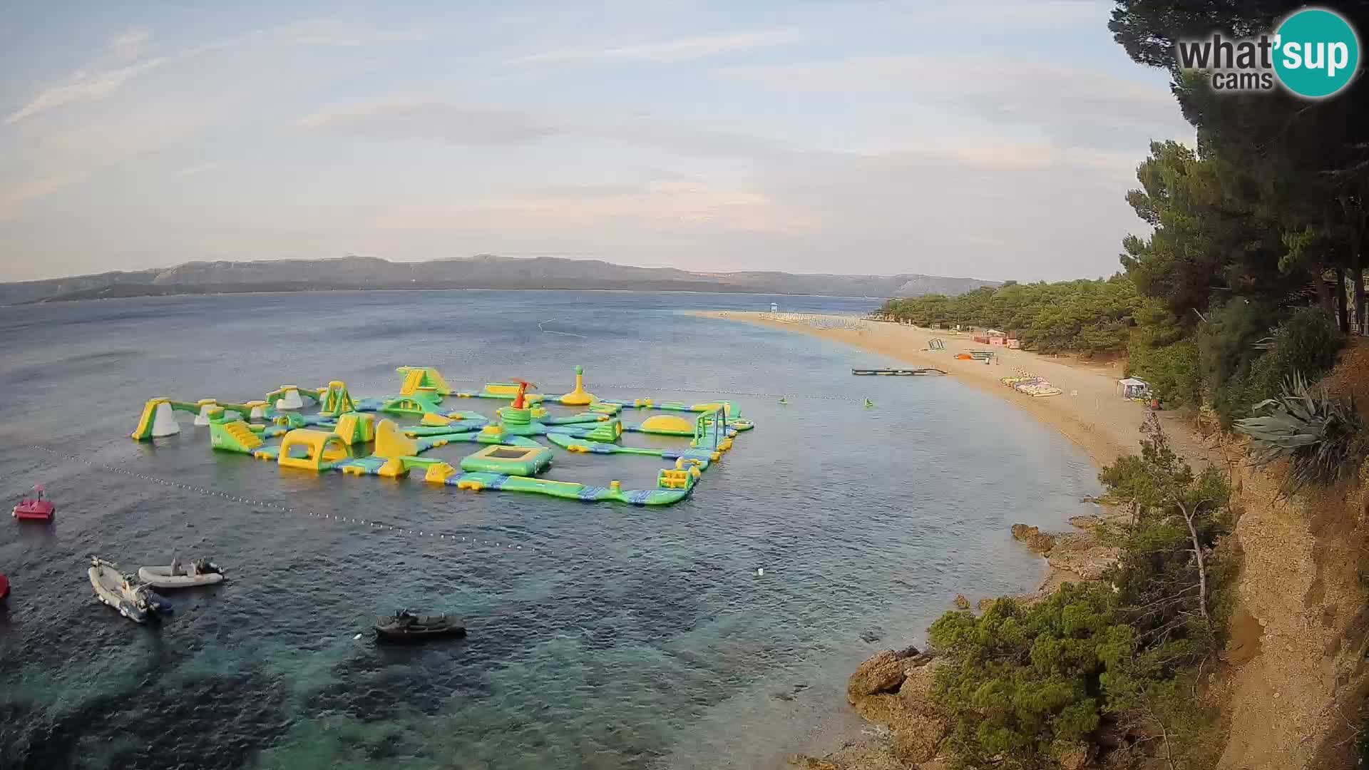 Webcam Bol Zlatni Rat – Vue en direct depuis l’île de Brač